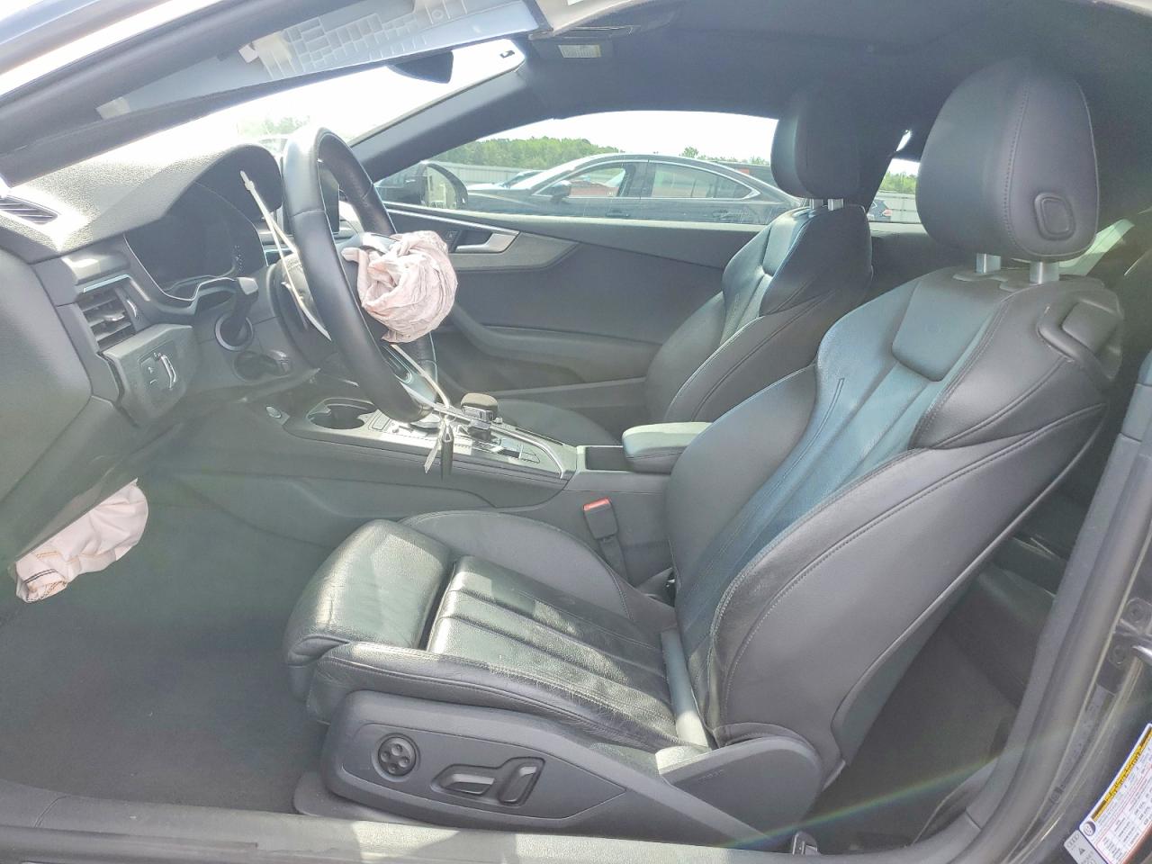 2018 Audi A5 Premium Plus S-line Gray vin: WAUTNAF54JA008229