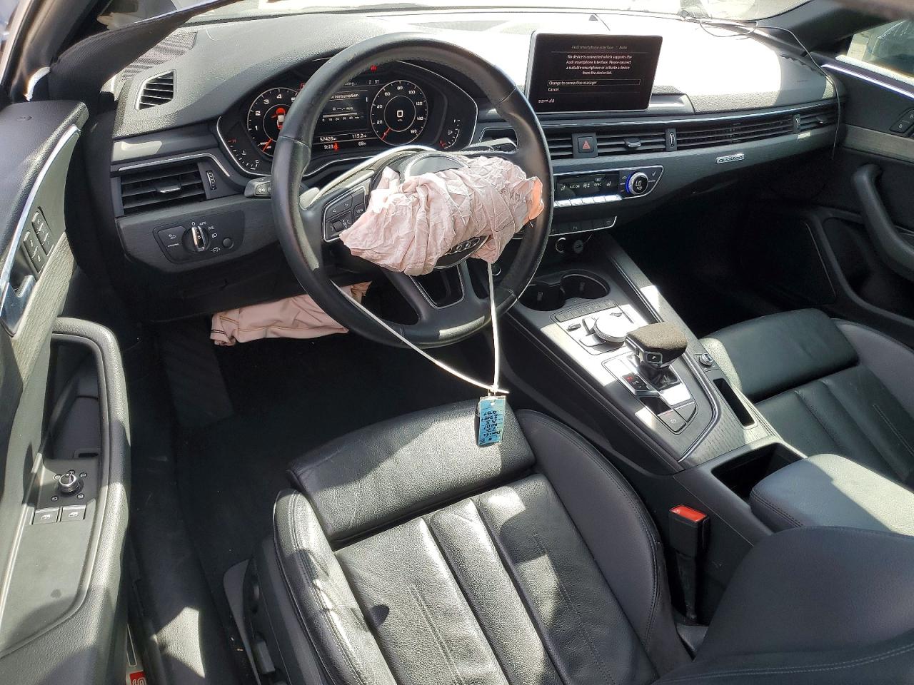 2018 Audi A5 Premium Plus S-line Gray vin: WAUTNAF54JA008229