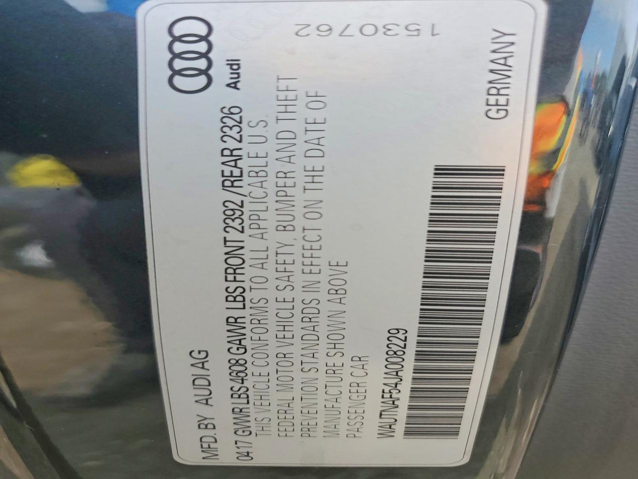 2018 Audi A5 Premium Plus S-line Gray vin: WAUTNAF54JA008229