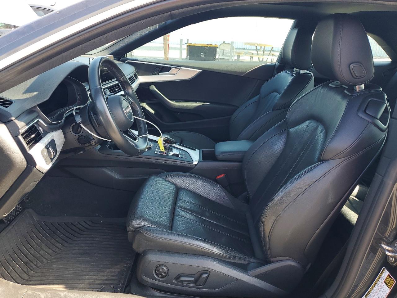 2018 Audi A5 Premium Plus S-line Серый vin: WAUTNAF59JA023972