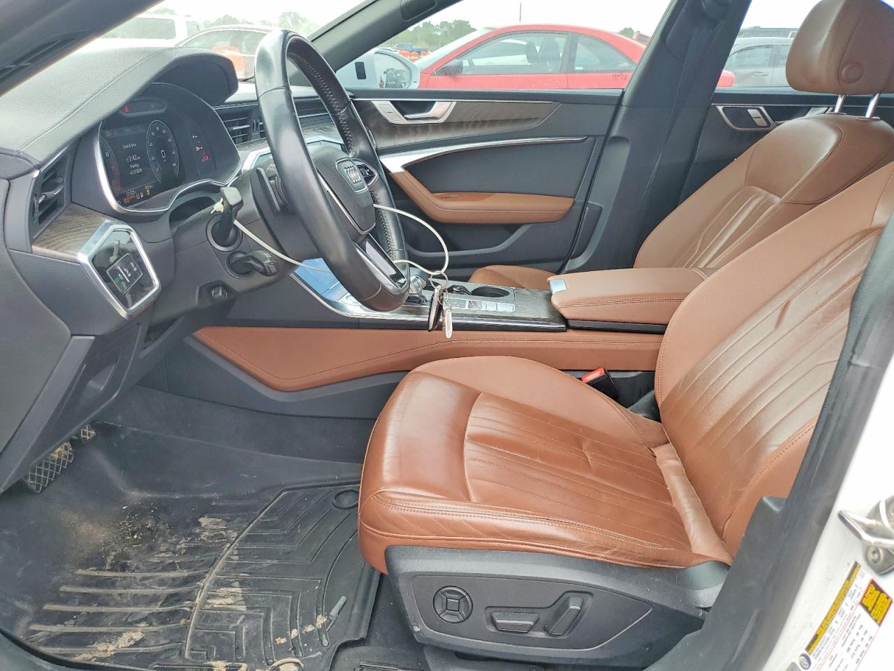 2019 Audi A7 Premium Plus S-line White vin: WAUU2AF20KN112407