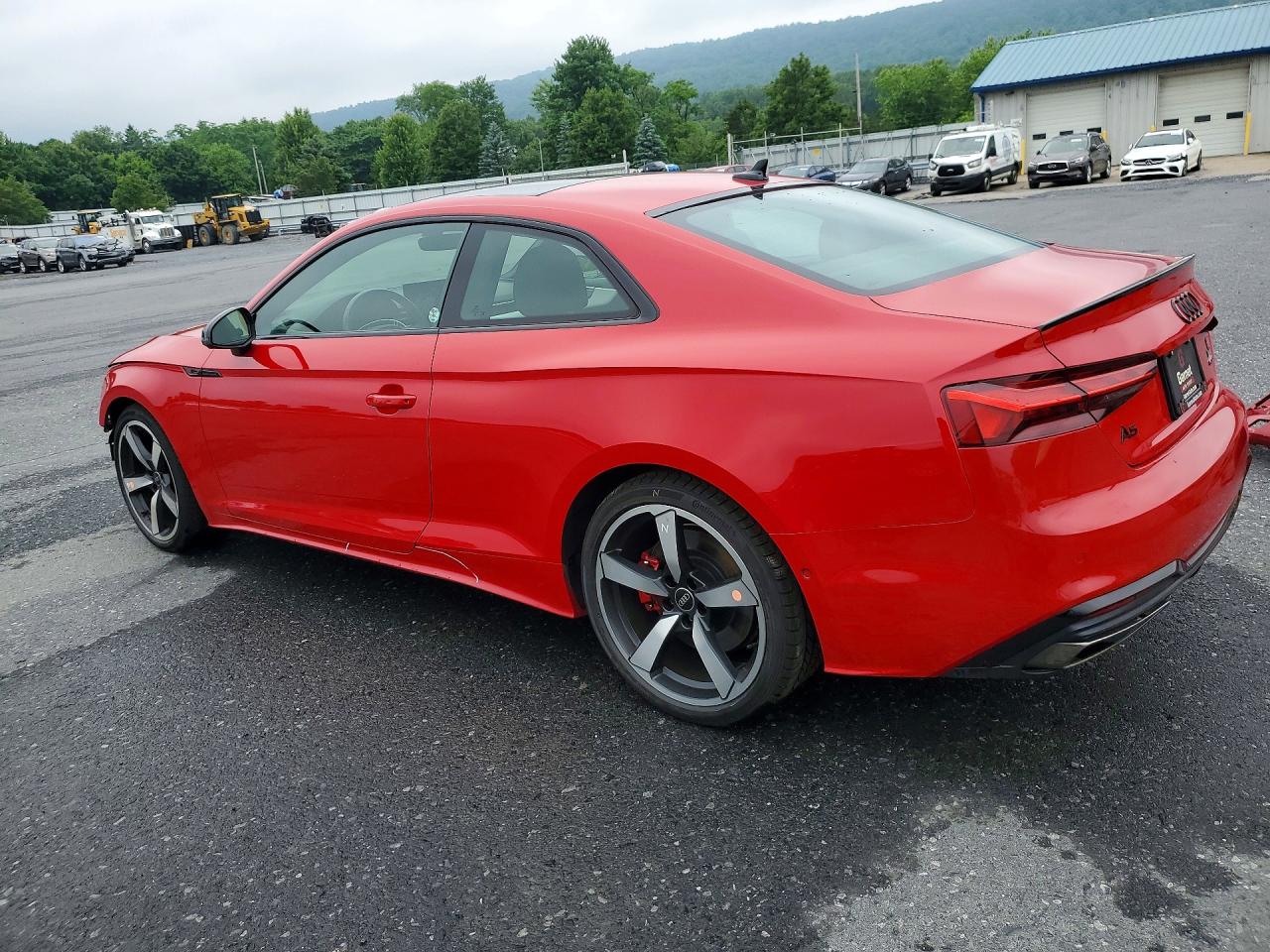 2023 Audi A5 Red vin: WAUUAAF52PA017682