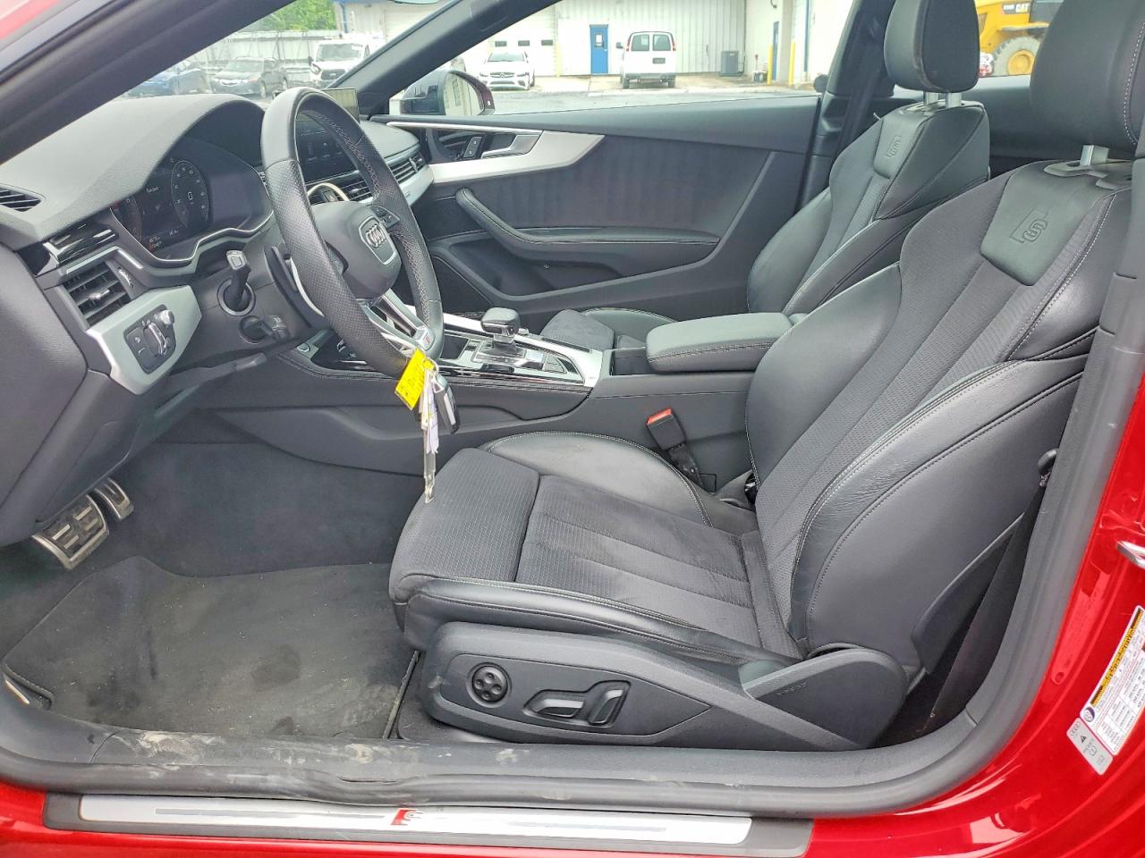 2023 Audi A5 Red vin: WAUUAAF52PA017682
