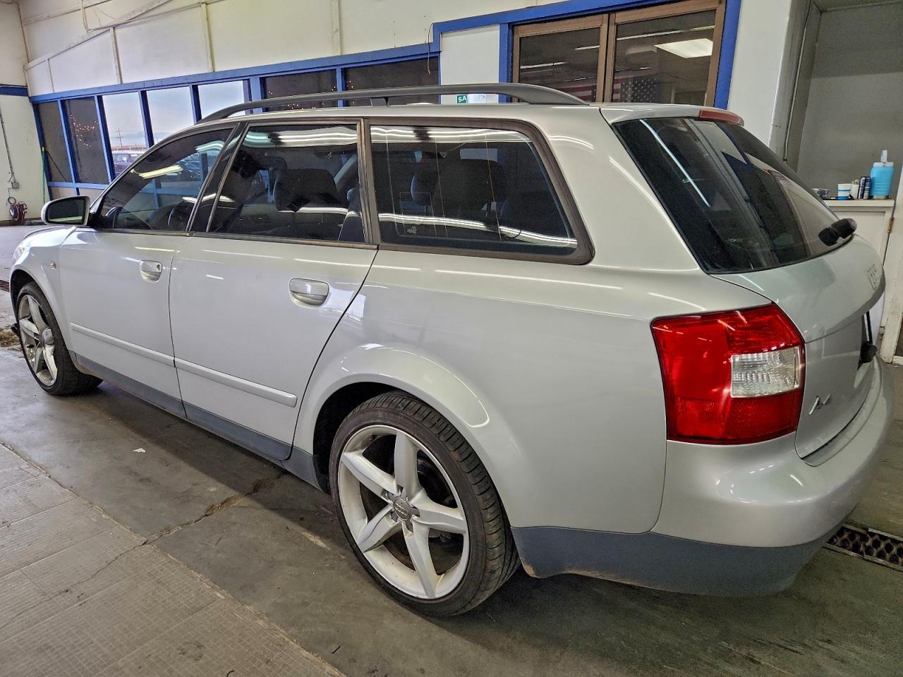 2002 Audi A4 1.8t Avant Quattro Silver vin: WAUVC68E12A308434