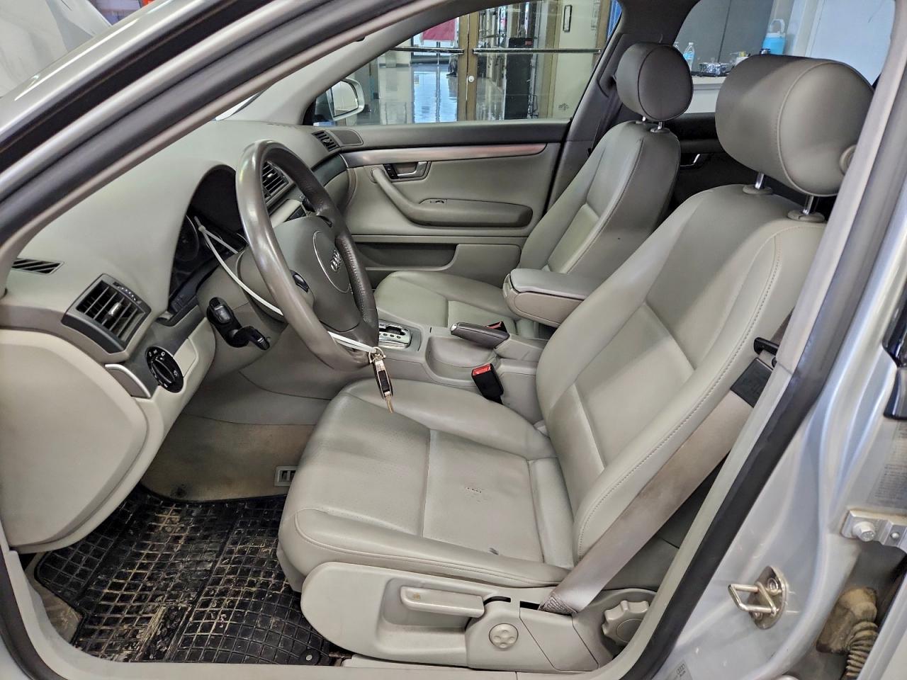 2002 Audi A4 1.8t Avant Quattro Silver vin: WAUVC68E12A308434