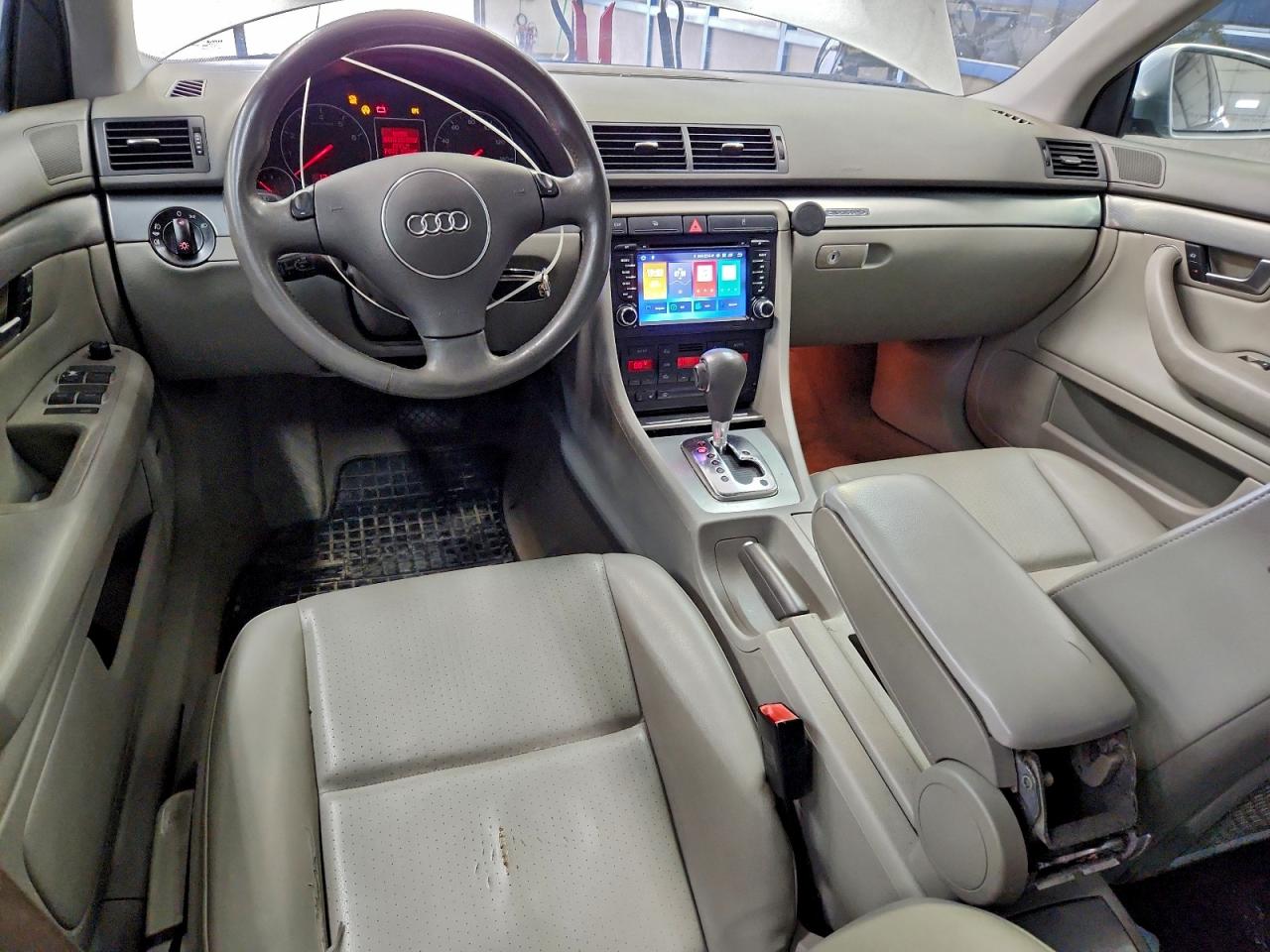 2002 Audi A4 1.8t Avant Quattro Silver vin: WAUVC68E12A308434