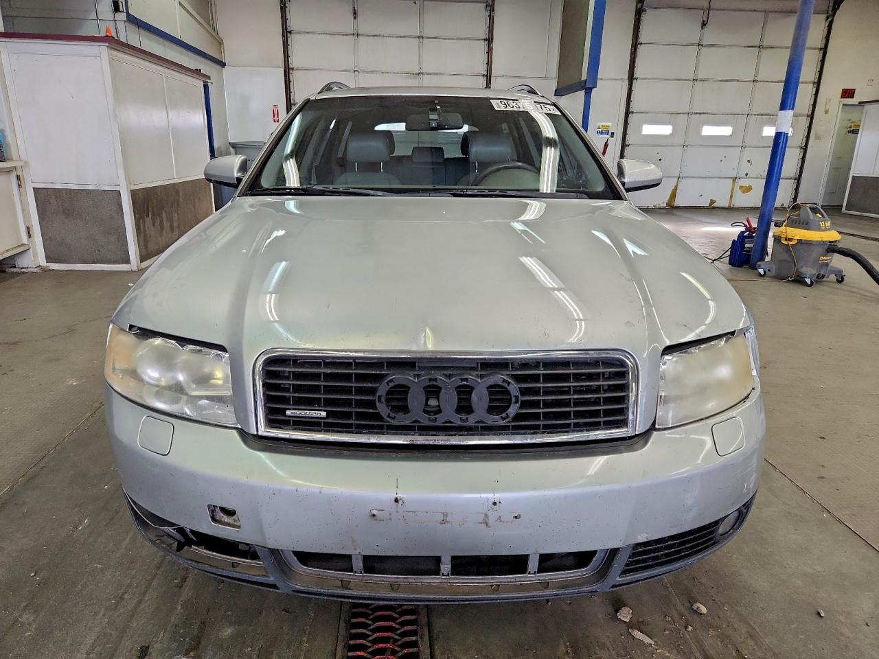 2002 Audi A4 1.8t Avant Quattro Silver vin: WAUVC68E12A308434