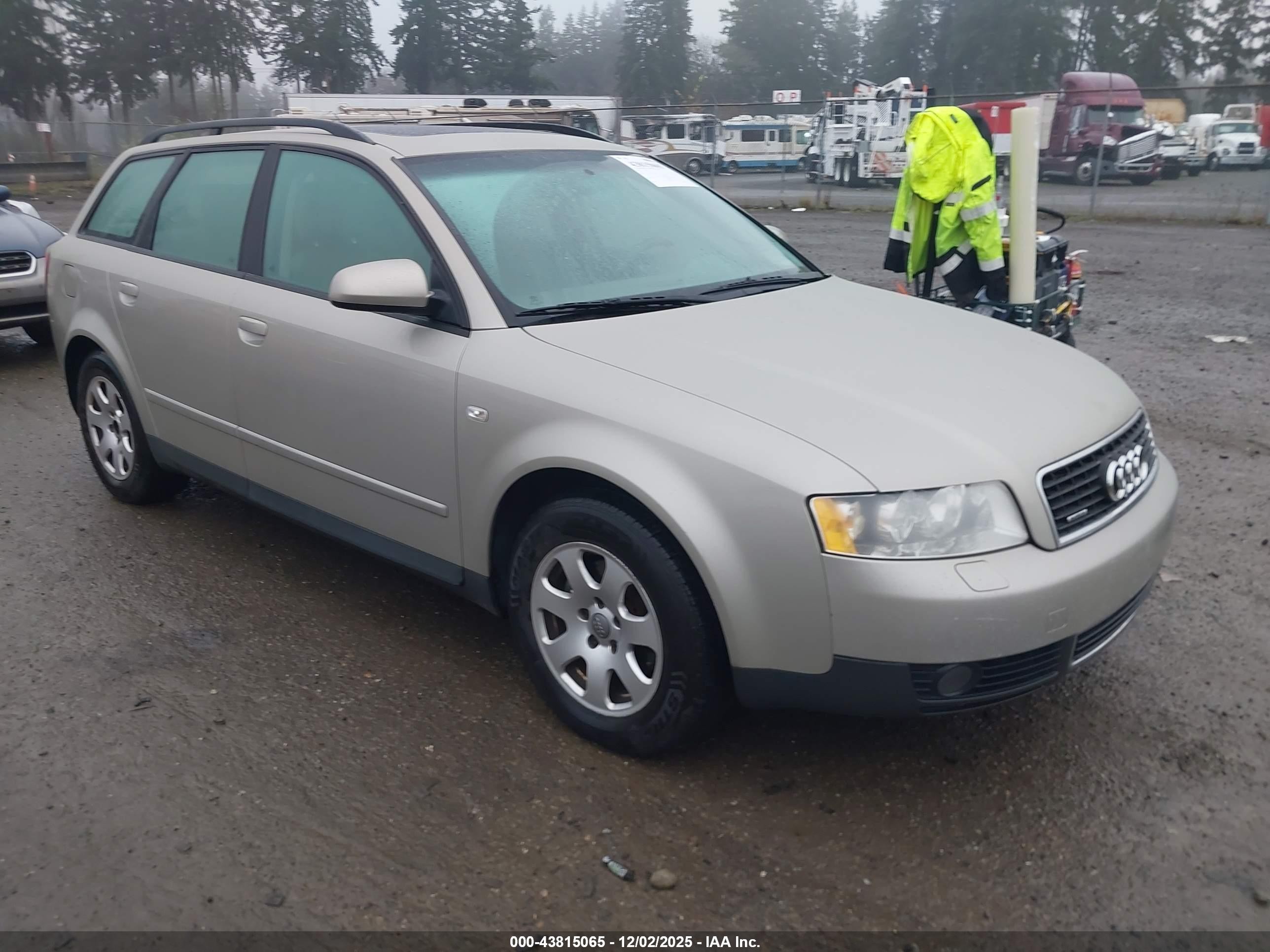 2002 Audi A4 1.8t Avant Brown vin: WAUVC68E22A265626