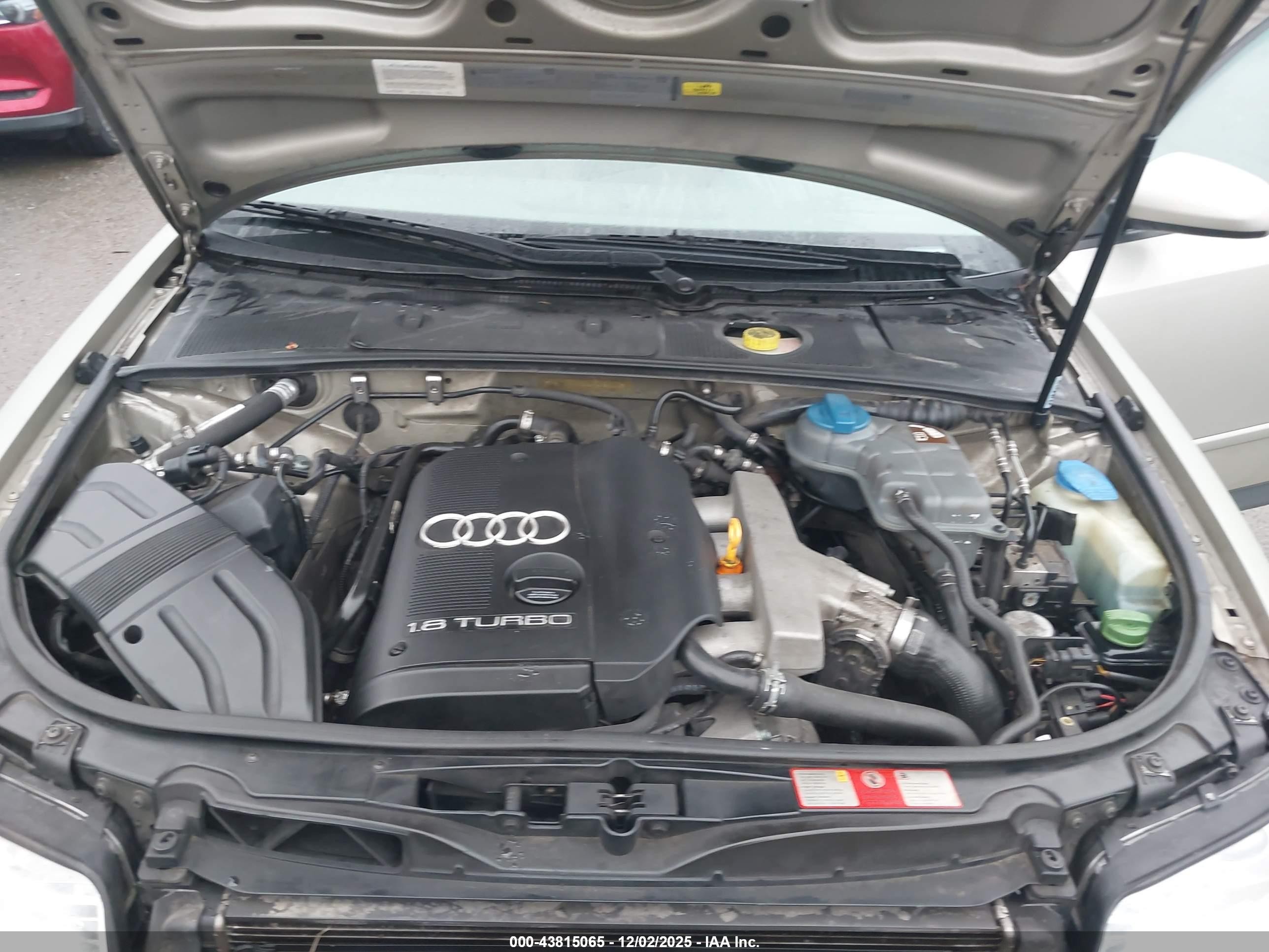 2002 Audi A4 1.8t Avant Brown vin: WAUVC68E22A265626