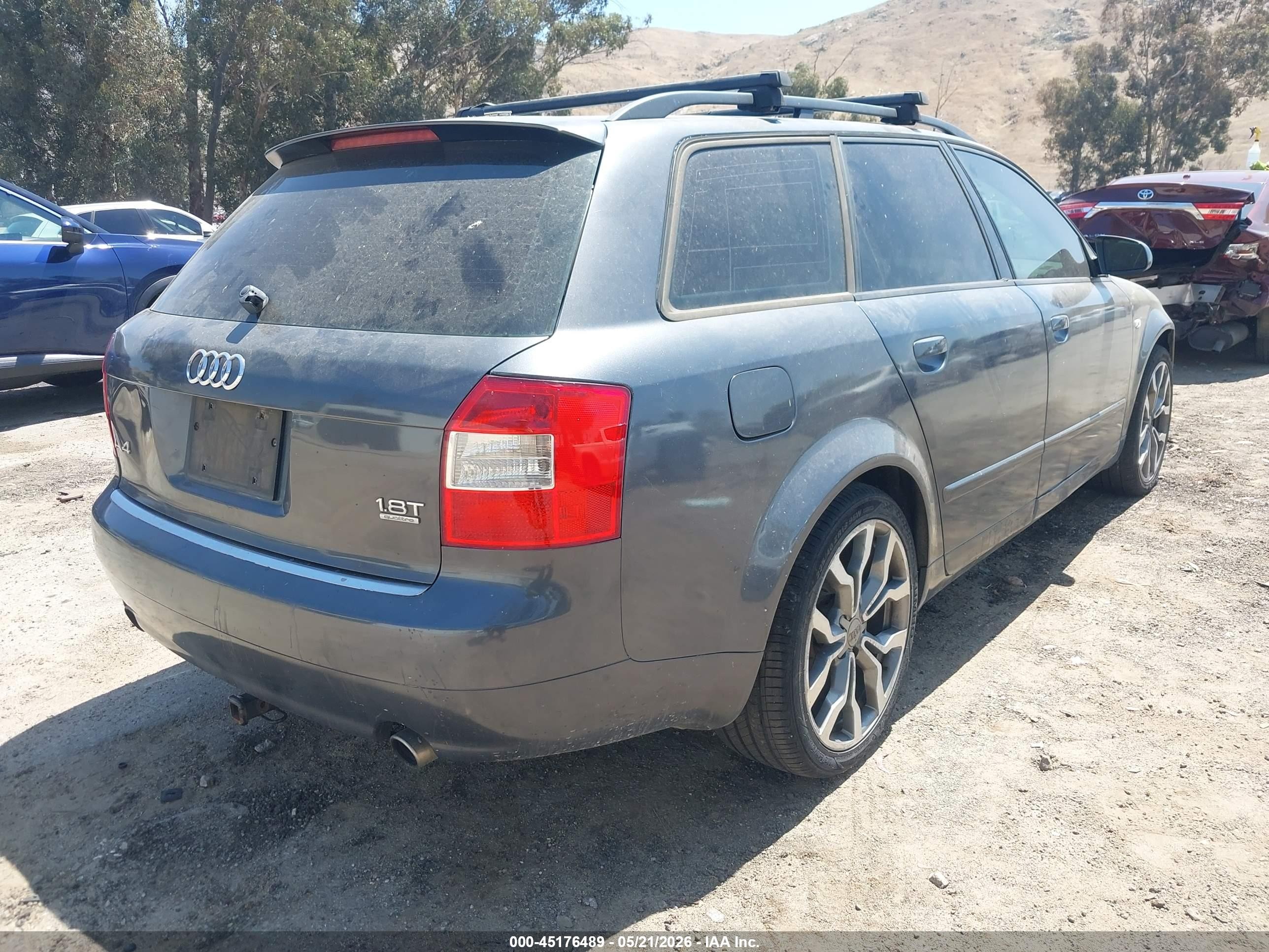 2005 Audi A4 1.8t Avant/1.8t Avant Special Edition Gray vin: WAUVC68EX5A111802