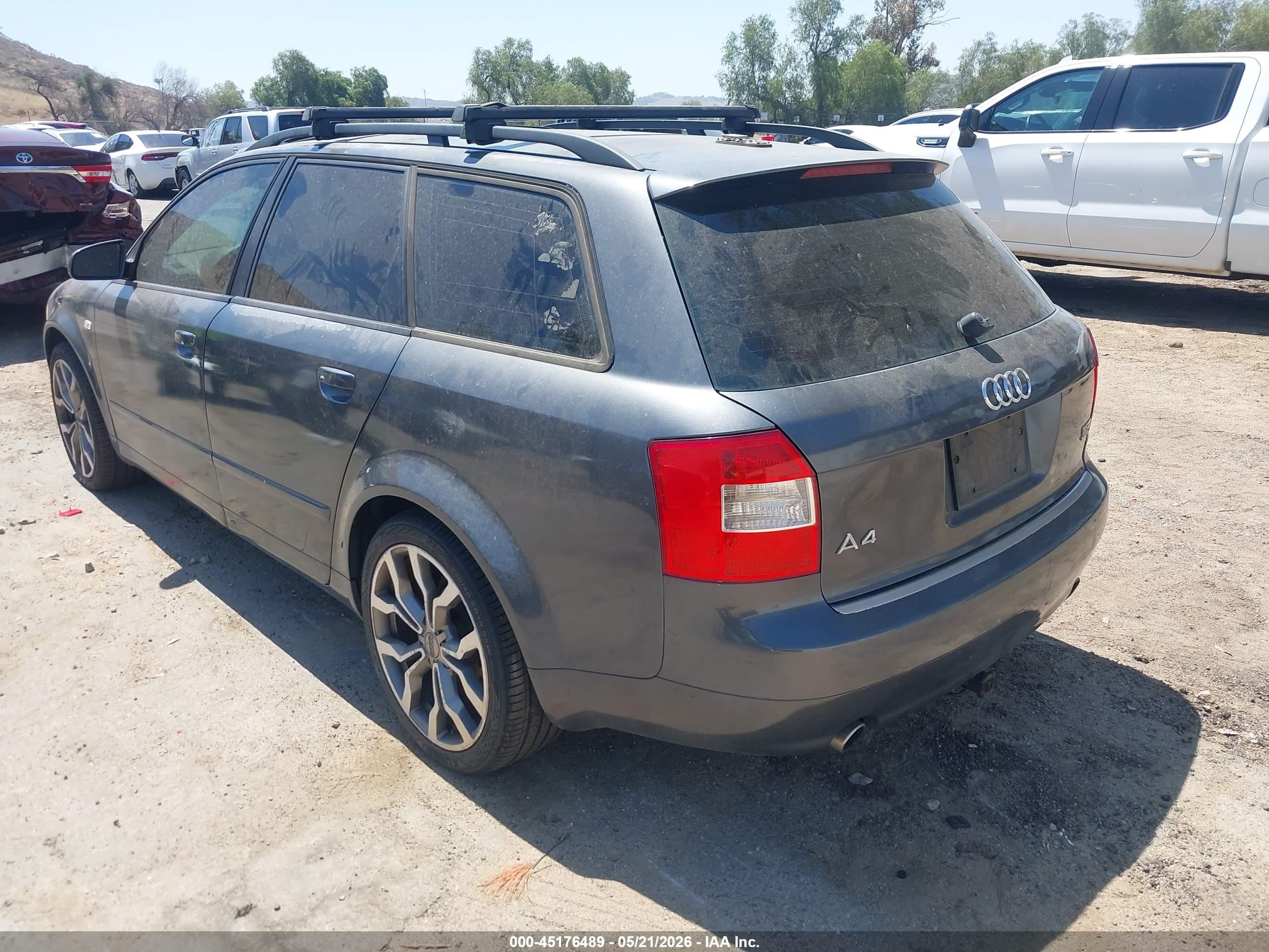 2005 Audi A4 1.8t Avant/1.8t Avant Special Edition Gray vin: WAUVC68EX5A111802