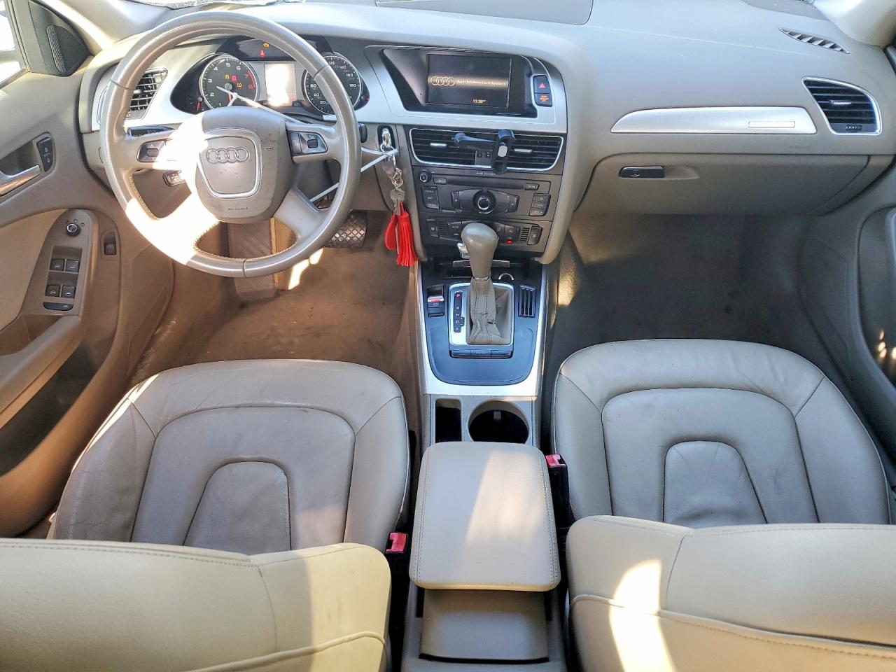 2009 Audi A4 2.0t Avant Quattro White vin: WAUVF78K09A198750