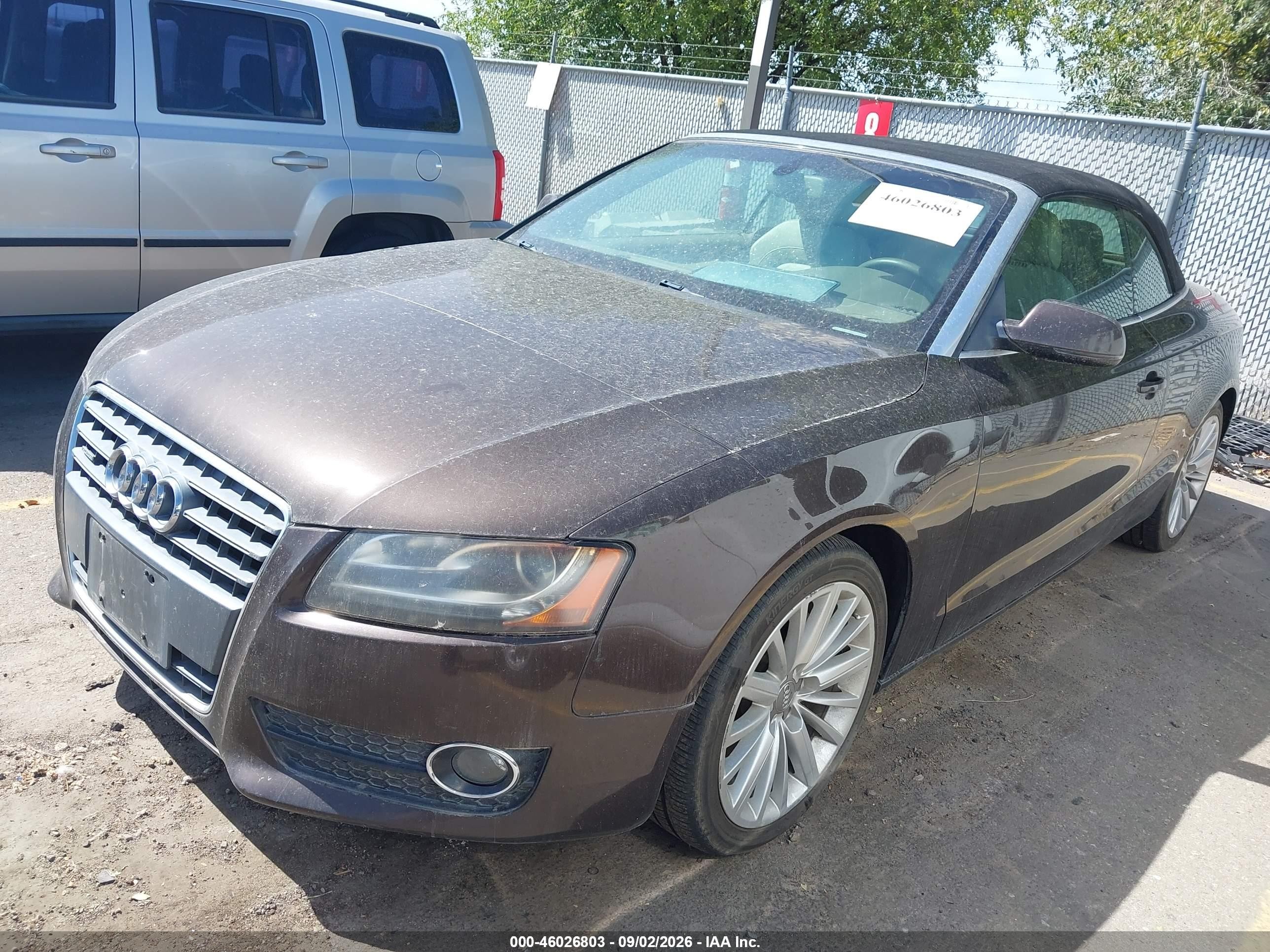 2011 Audi A5 2.0t Premium Коричневый vin: WAUVFAFH4BN019208