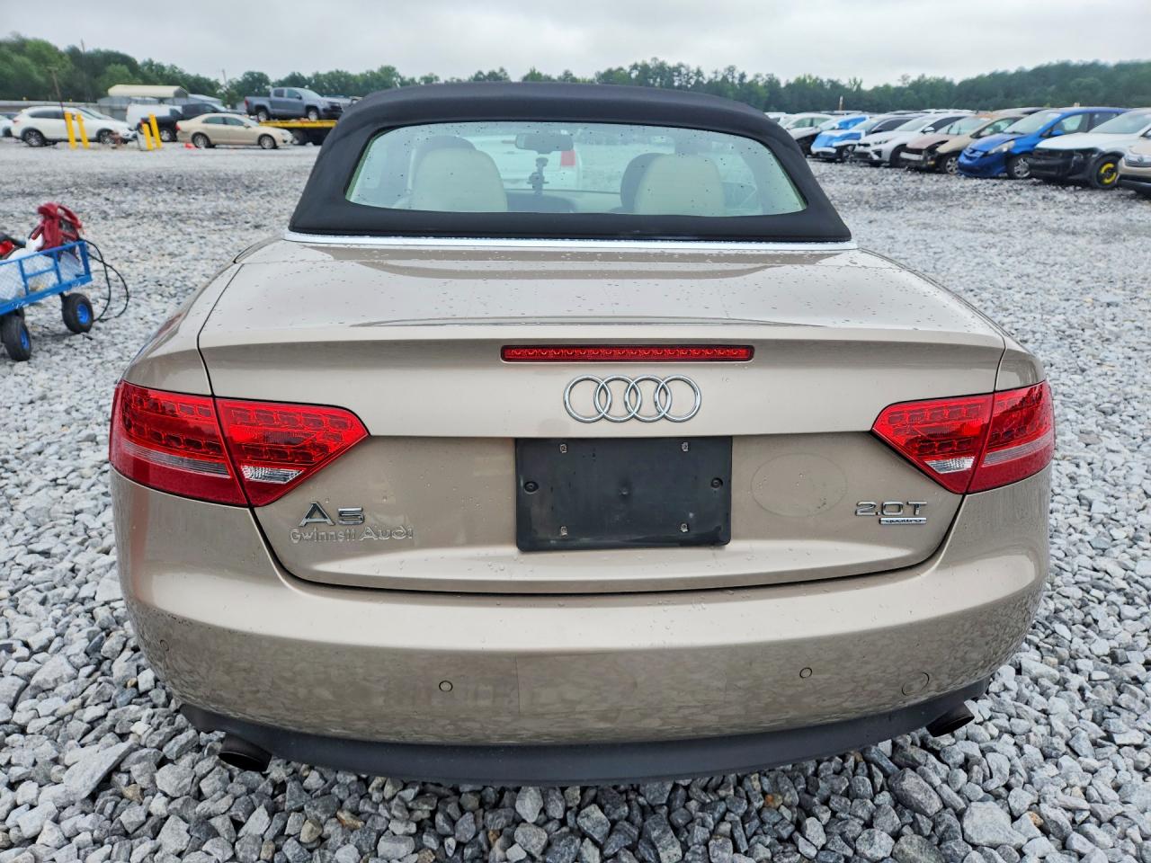 2010 Audi A5 Tan vin: WAUVFAFH8BN013007