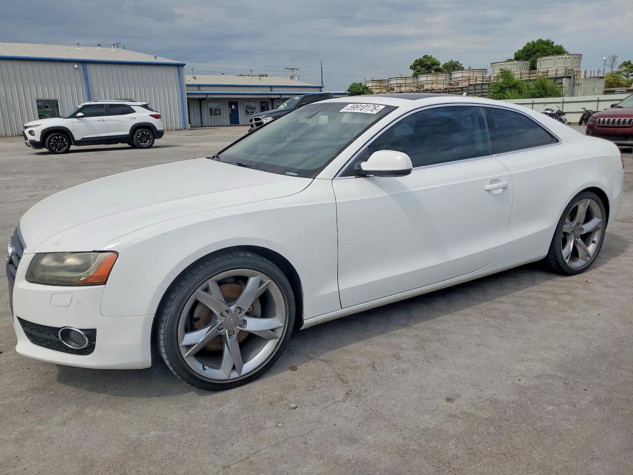 2011 Audi A5 Prestige White vin: WAUVFAFR0BA074156