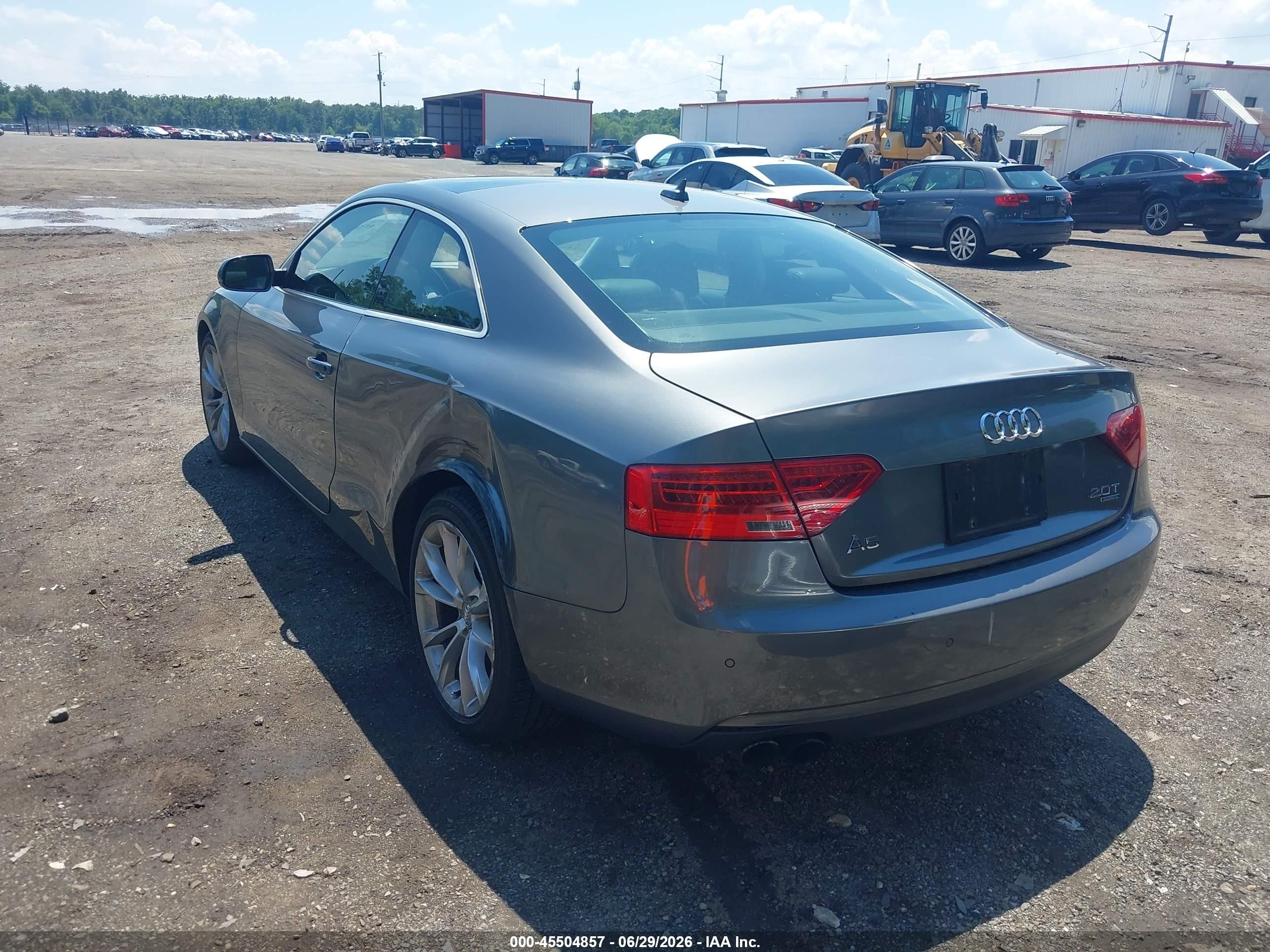 2013 Audi A5 2.0t Premium Silver vin: WAUVFAFR2DA044823