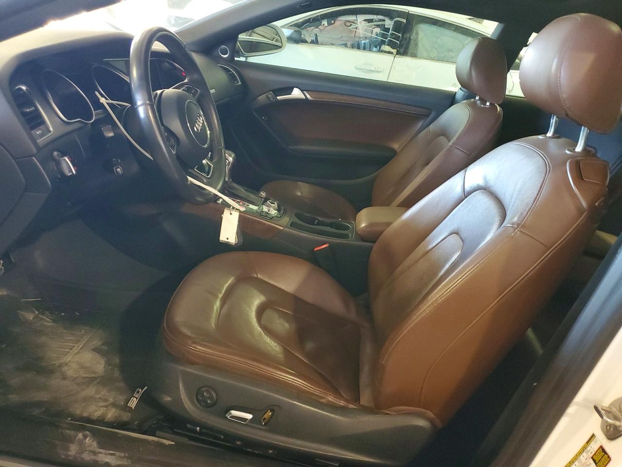 2013 Audi A5 Prestige Белый vin: WAUVFAFR4DA042202