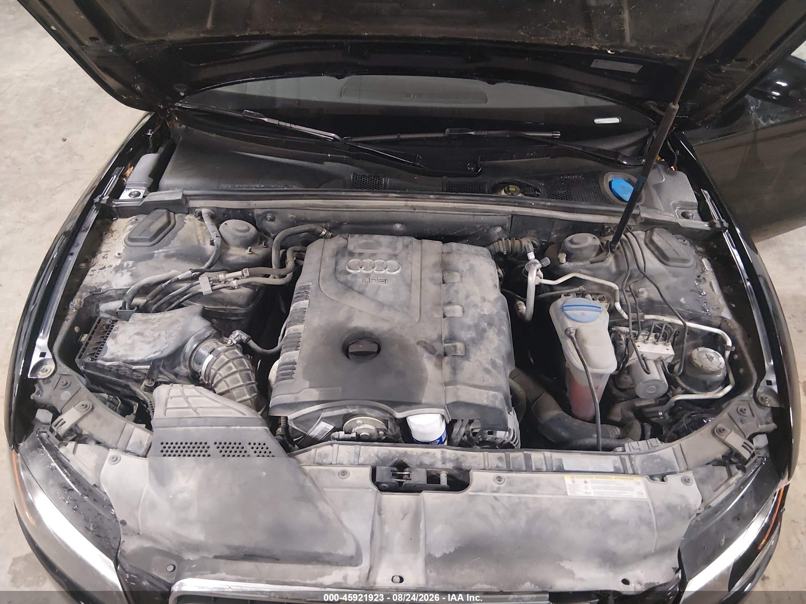 2012 Audi A5 2.0t Prestige Черный vin: WAUVFAFR7CA019673