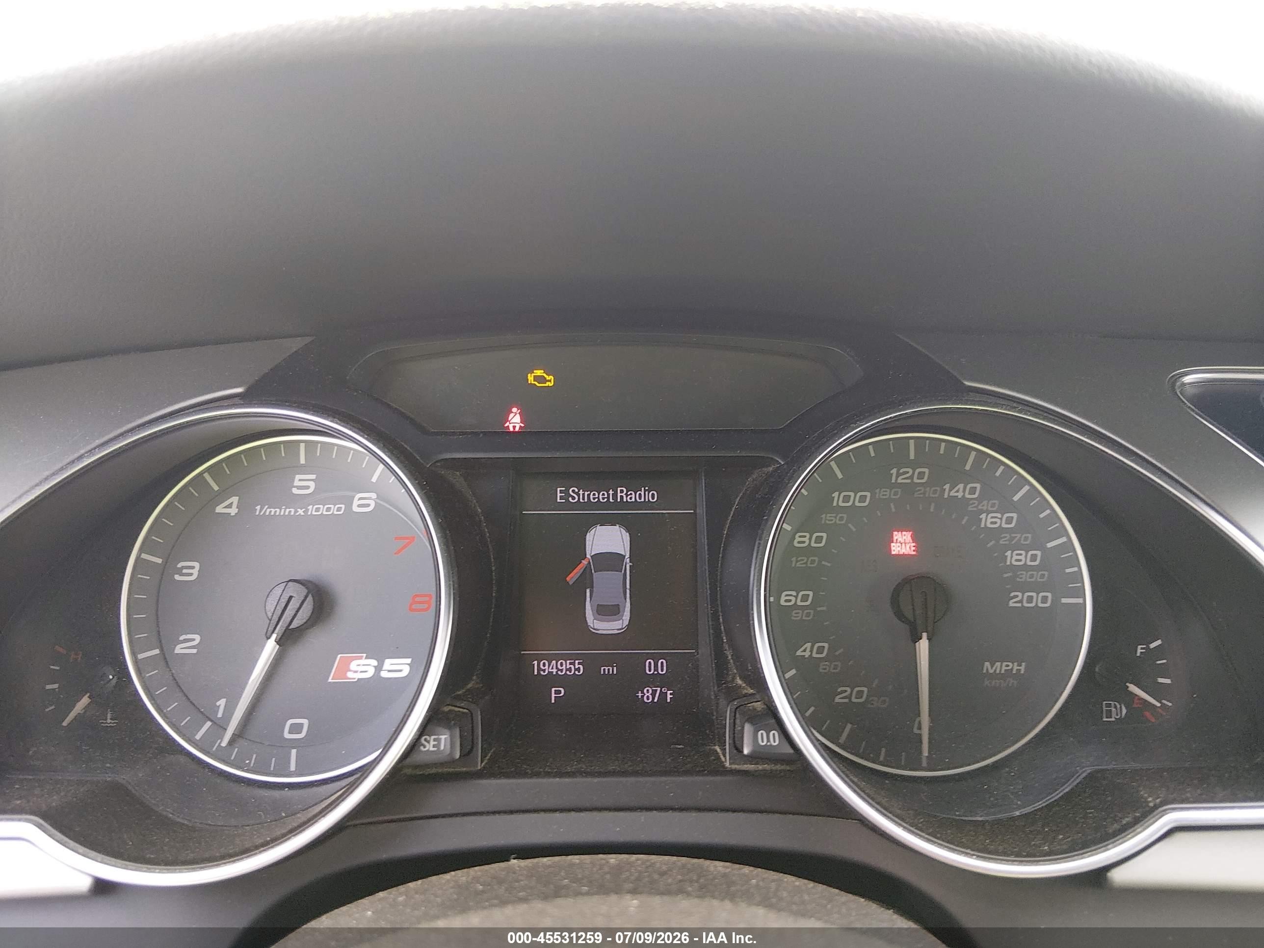 2011 Audi S5 3.0 Premium Plus Black vin: WAUVGAFH1BN001522