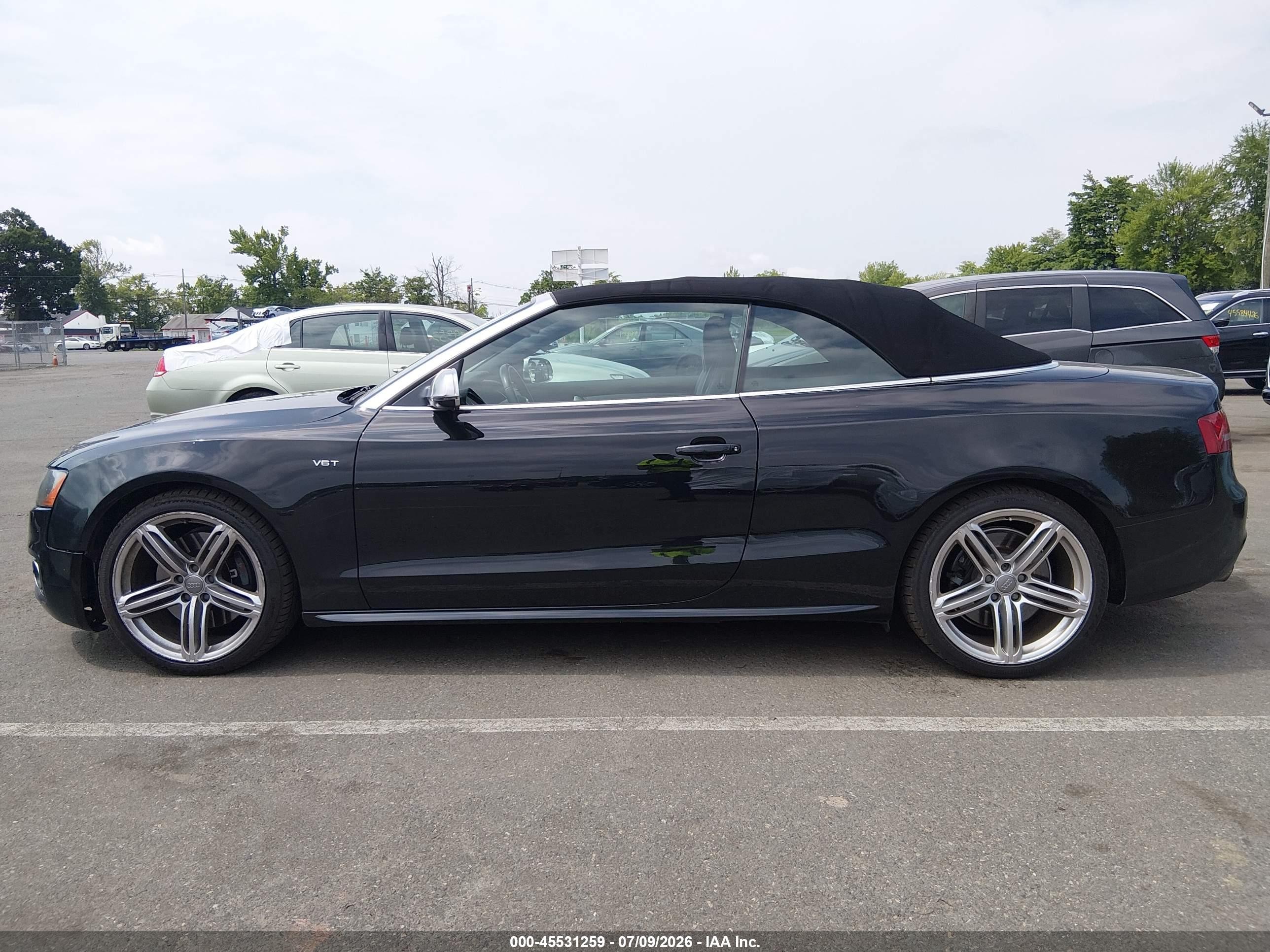 2011 Audi S5 3.0 Premium Plus Black vin: WAUVGAFH1BN001522