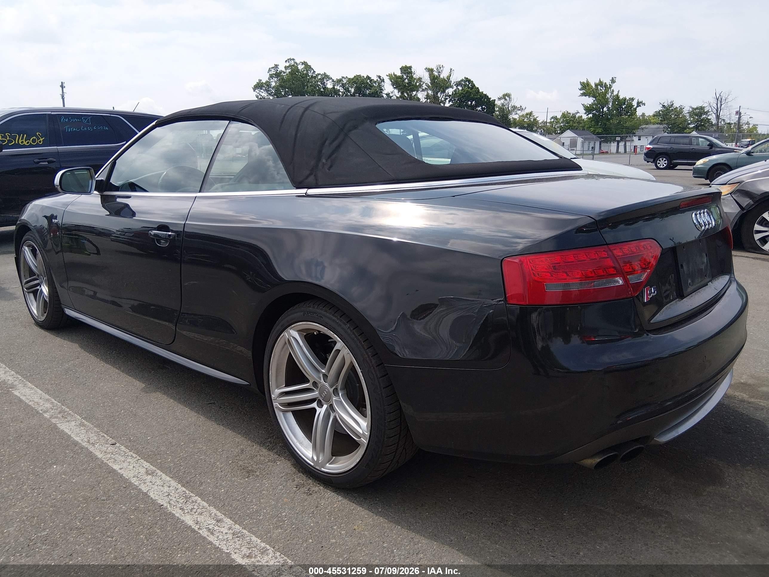 2011 Audi S5 3.0 Premium Plus Black vin: WAUVGAFH1BN001522