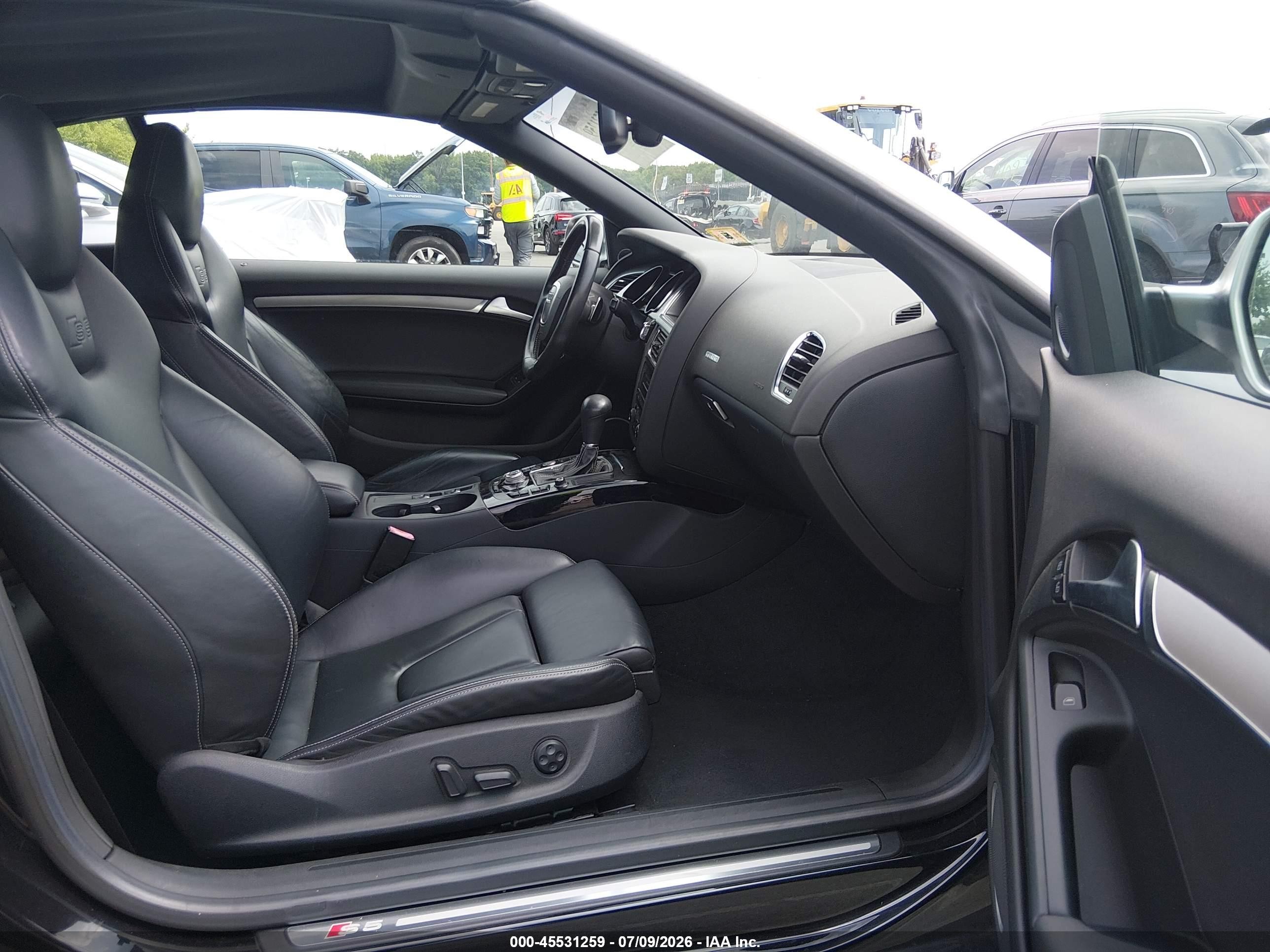 2011 Audi S5 3.0 Premium Plus Black vin: WAUVGAFH1BN001522