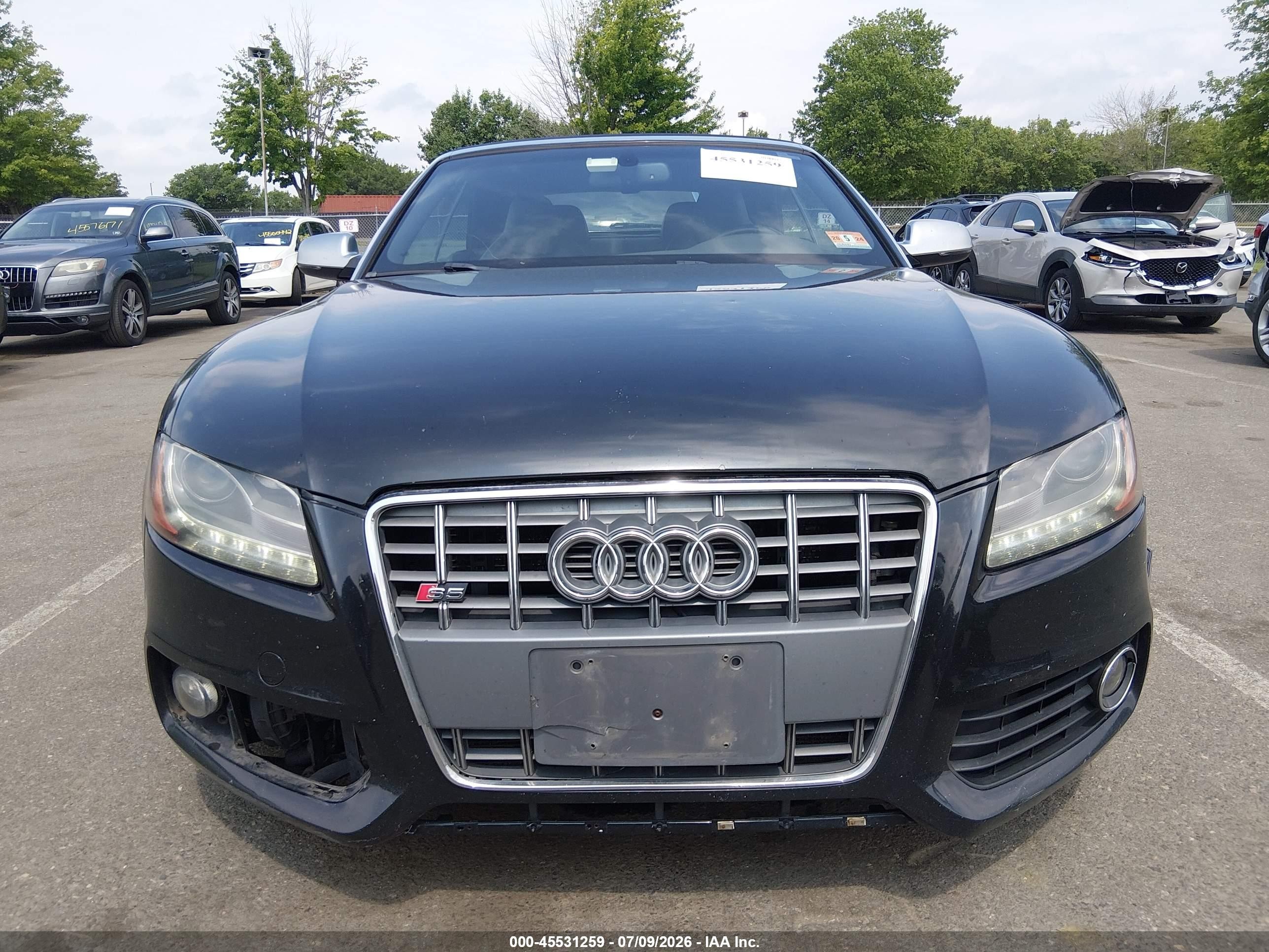2011 Audi S5 3.0 Premium Plus Black vin: WAUVGAFH1BN001522