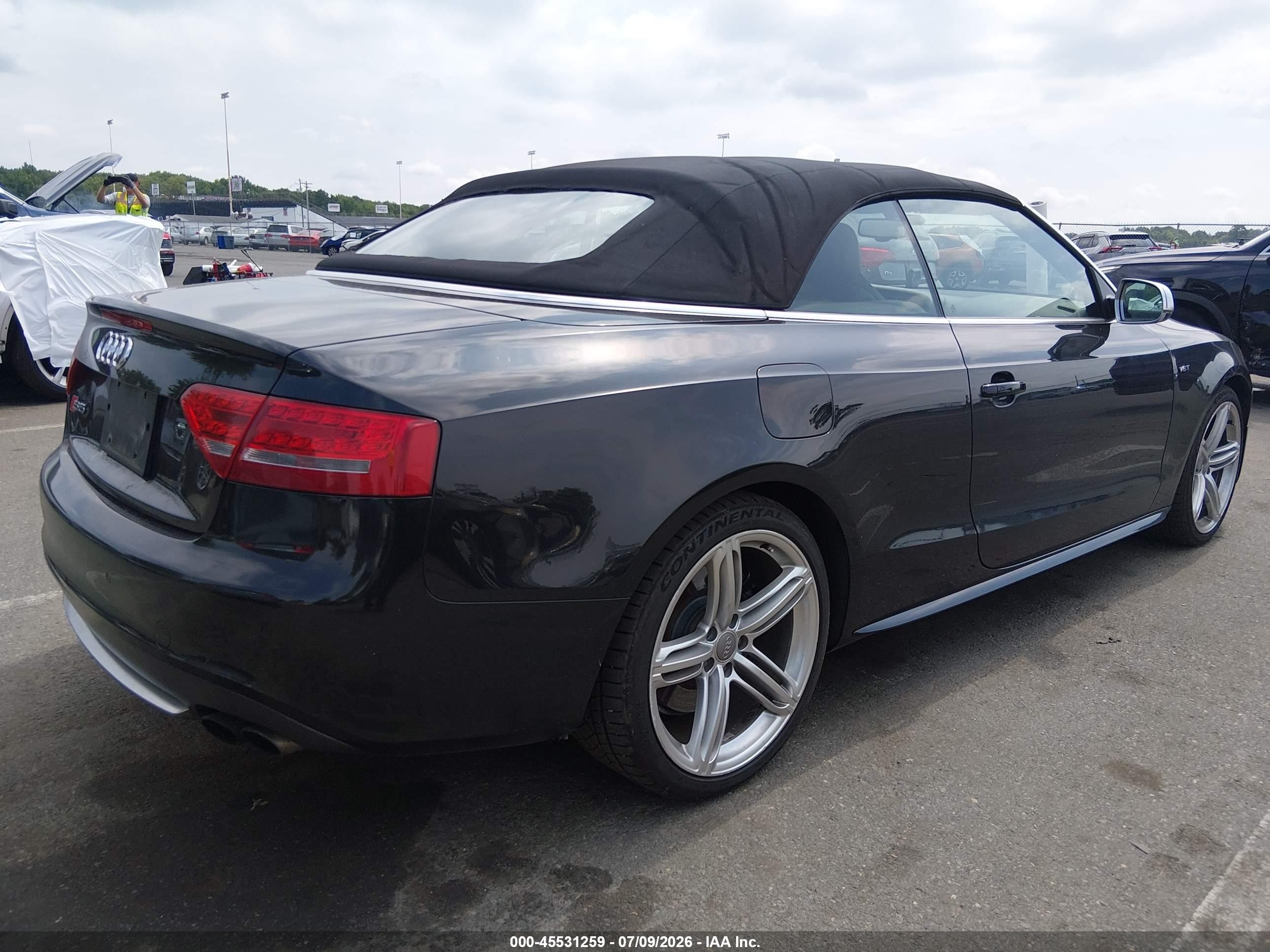 2011 Audi S5 3.0 Premium Plus Black vin: WAUVGAFH1BN001522