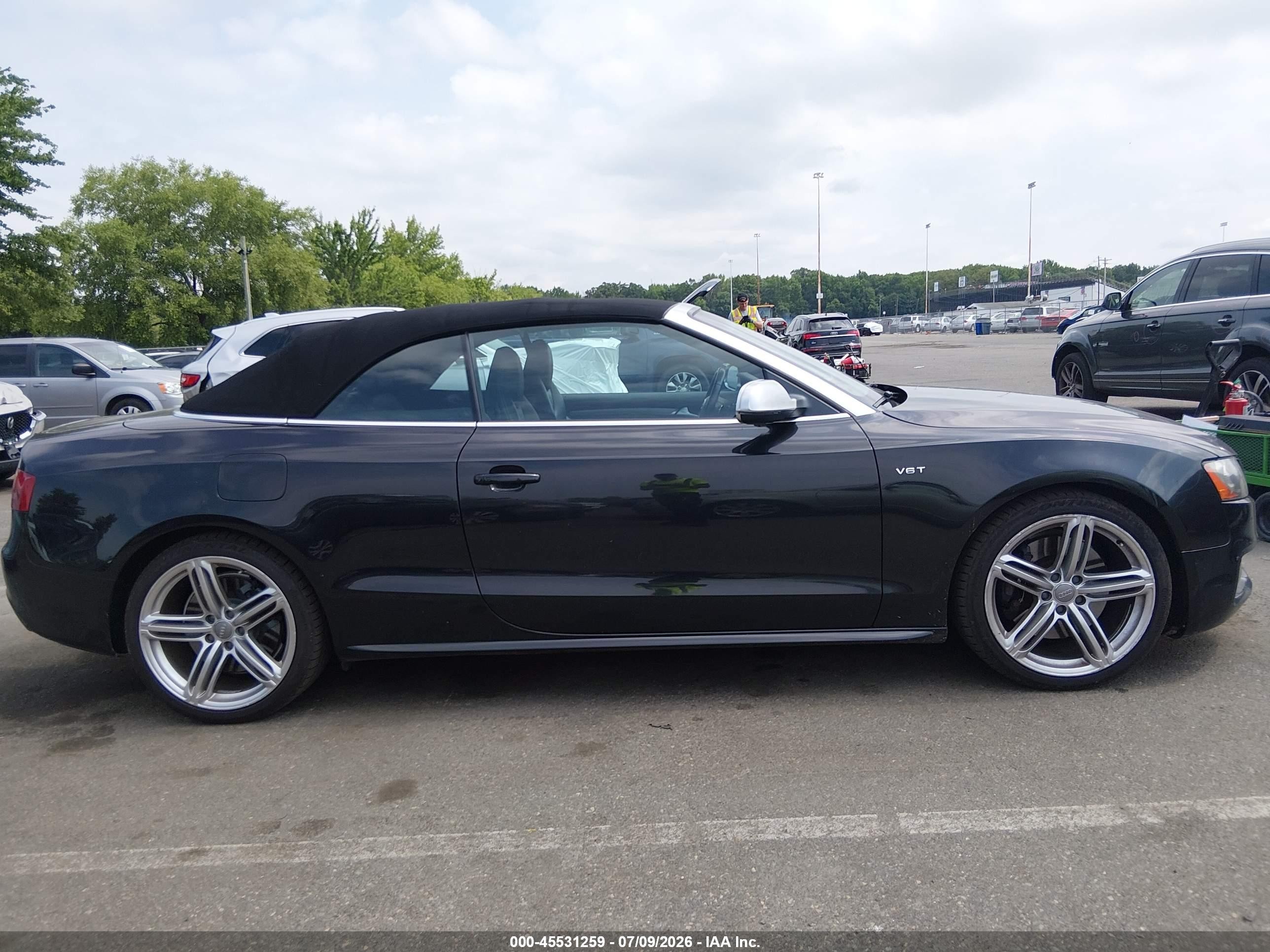 2011 Audi S5 3.0 Premium Plus Black vin: WAUVGAFH1BN001522