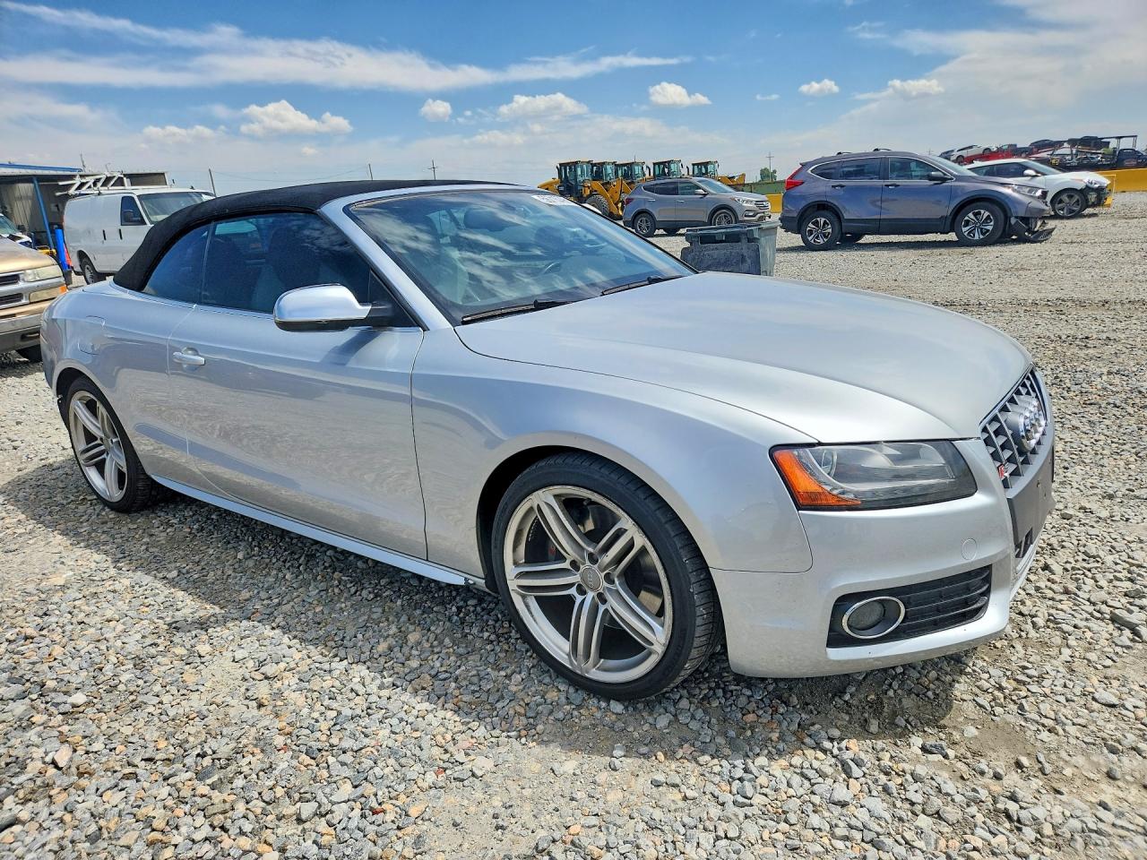 2012 Audi S5 Prestige Silver vin: WAUVGAFH3CN000549