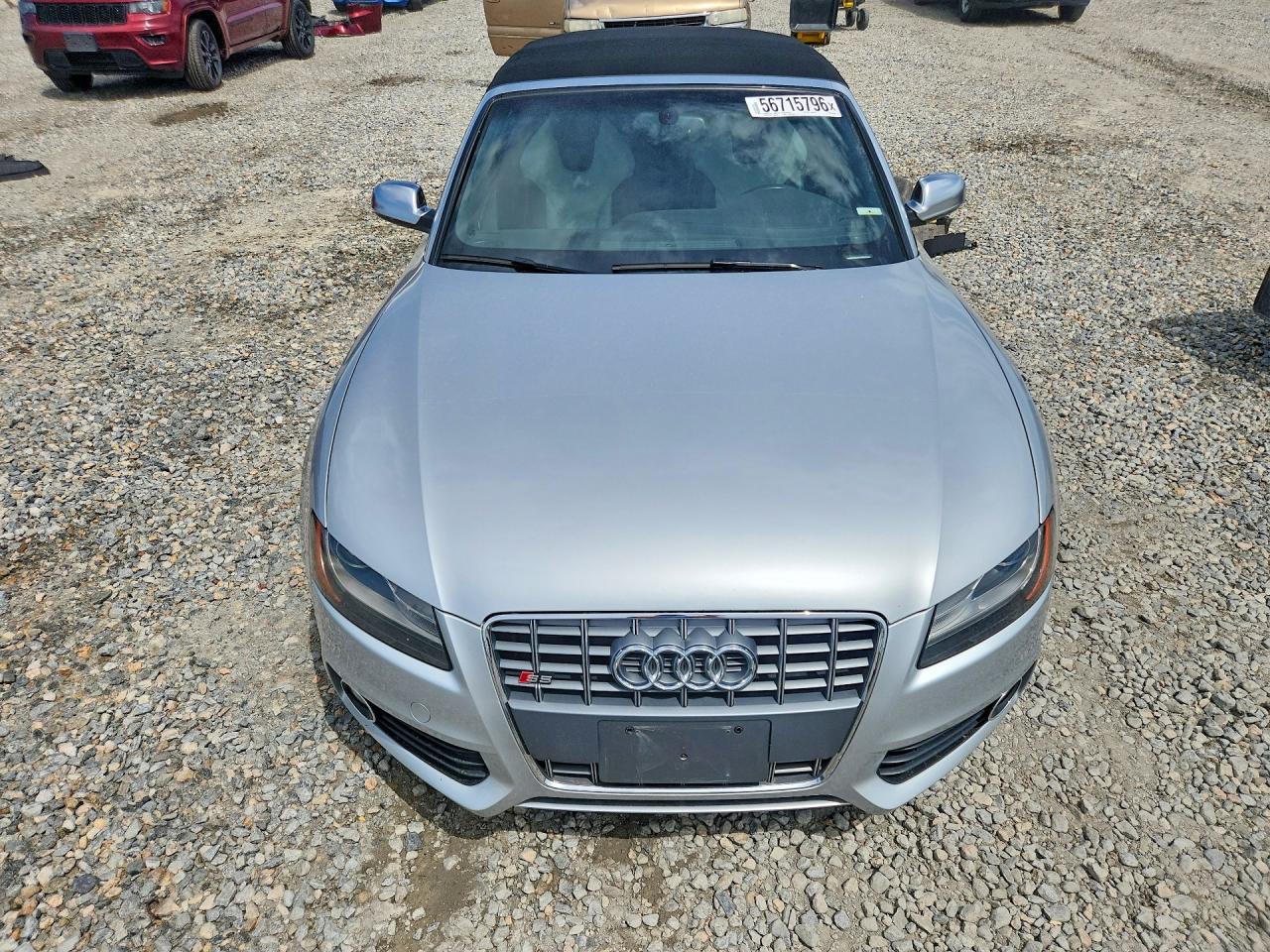 2012 Audi S5 Prestige Silver vin: WAUVGAFH3CN000549