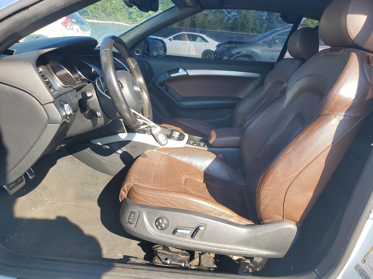 2013 Audi S5 Prestige White vin: WAUVGAFH3DN003193