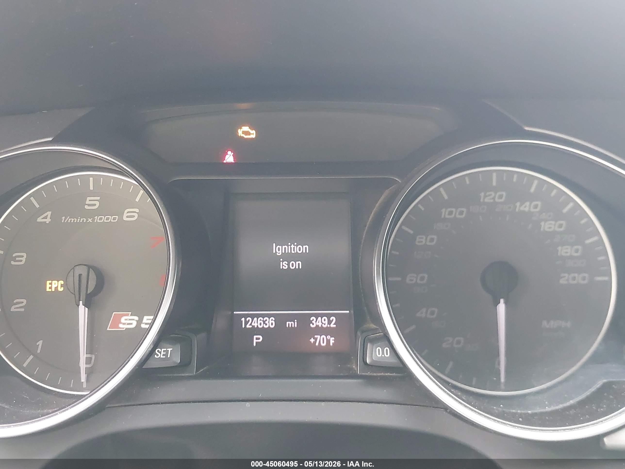 2012 Audi S5 3.0 Premium Plus Black vin: WAUVGAFH4CN008661