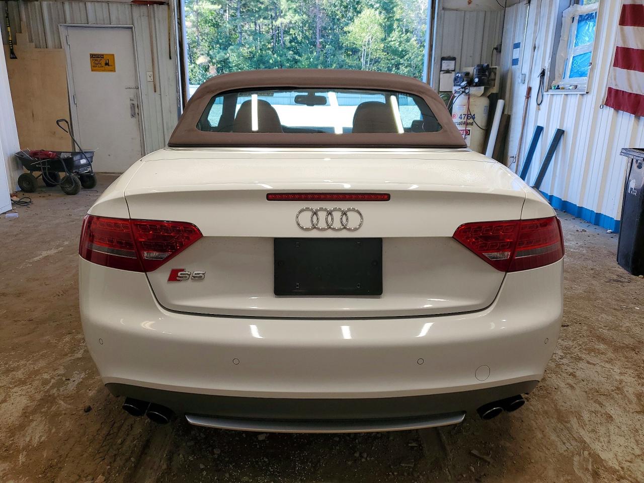 2011 Audi S5 Prestige White vin: WAUVGAFH5BN009400