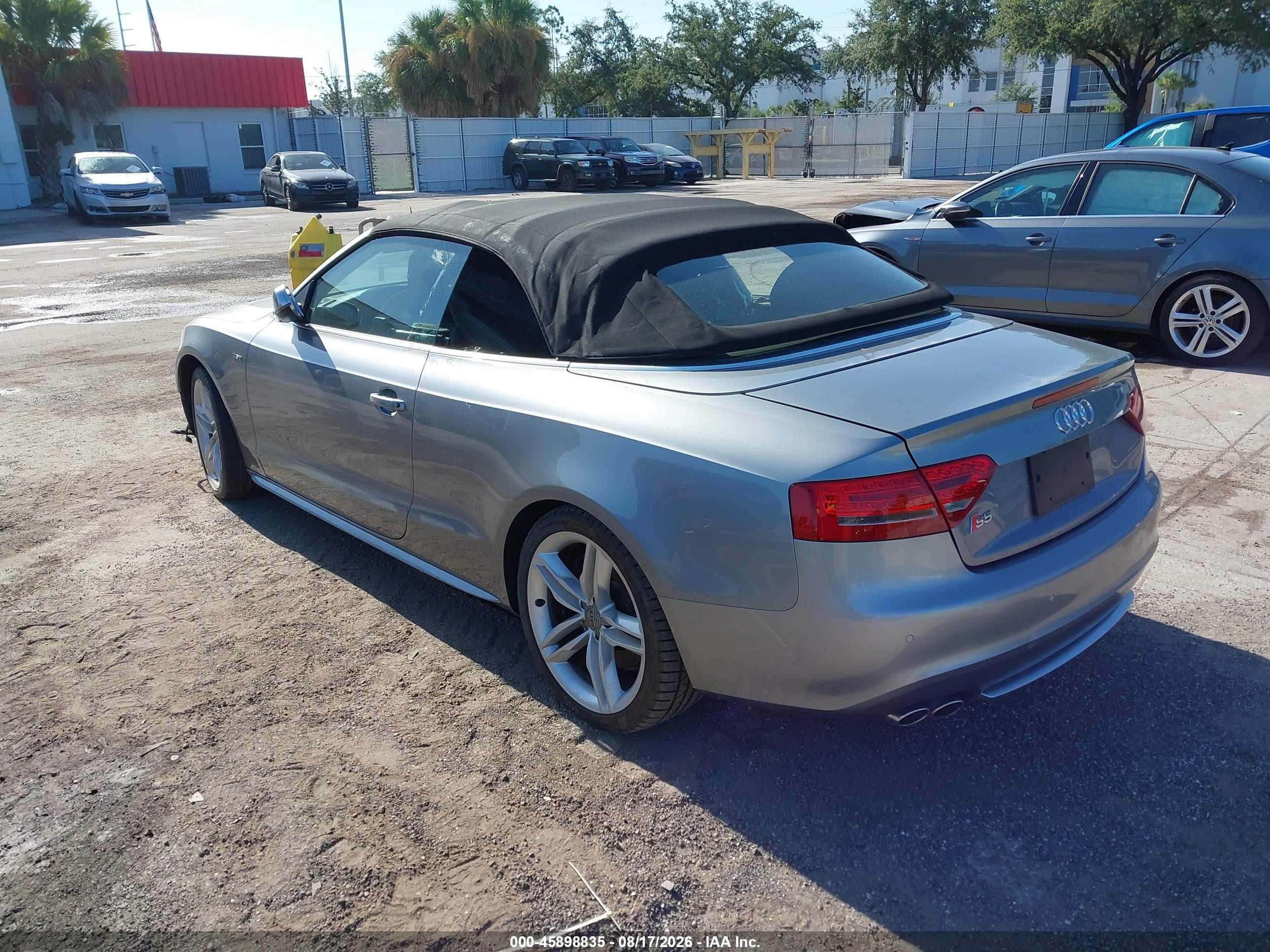 2011 Audi S5 3.0 Premium Plus Silver vin: WAUVGAFH6BN005274
