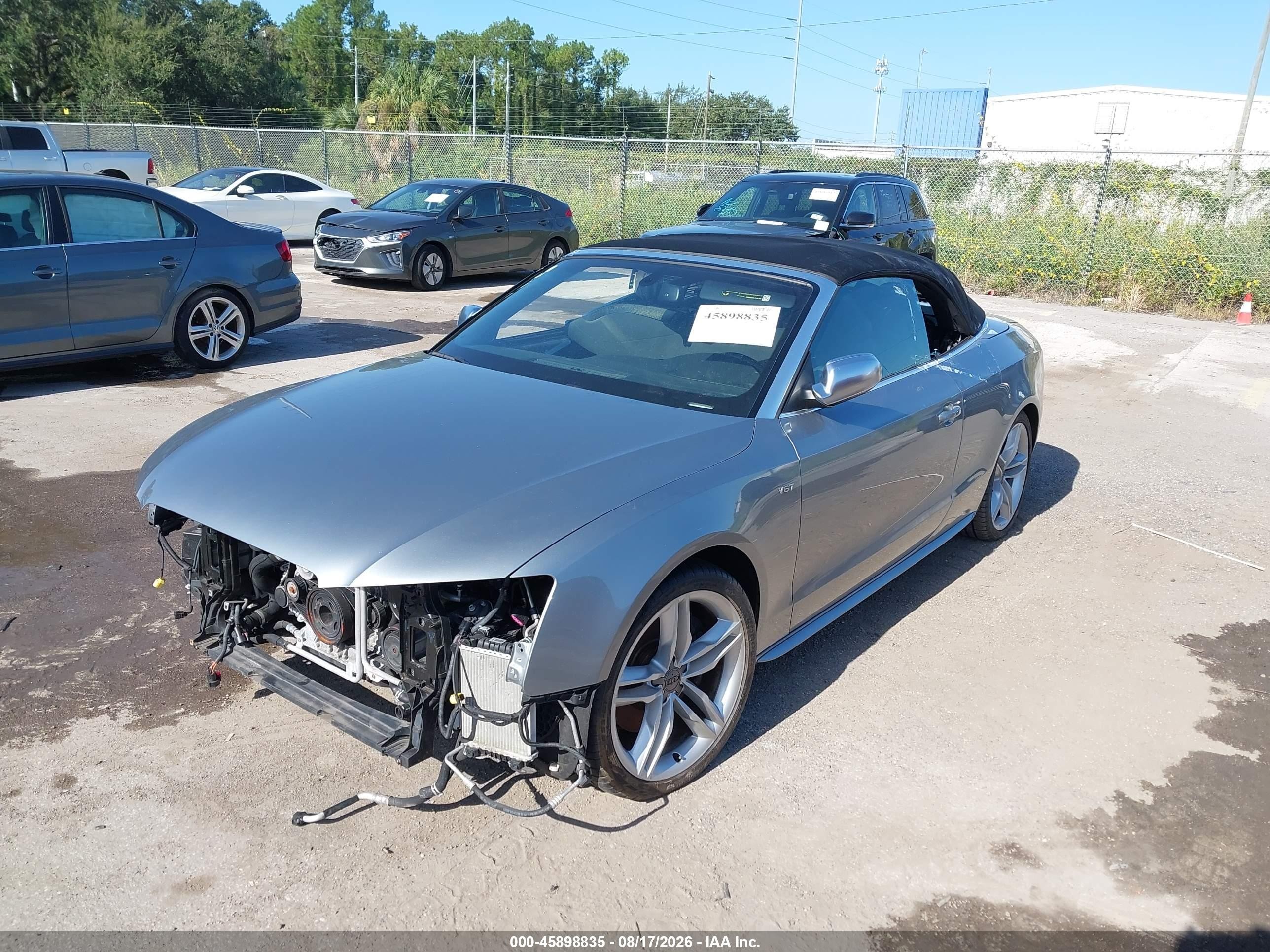 2011 Audi S5 3.0 Premium Plus Silver vin: WAUVGAFH6BN005274