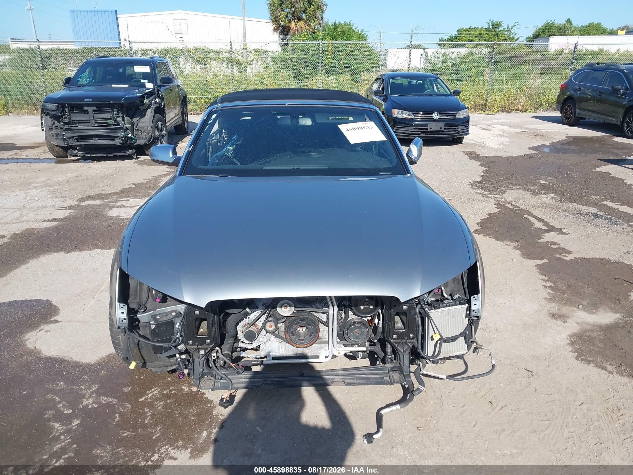 2011 Audi S5 3.0 Premium Plus Silver vin: WAUVGAFH6BN005274