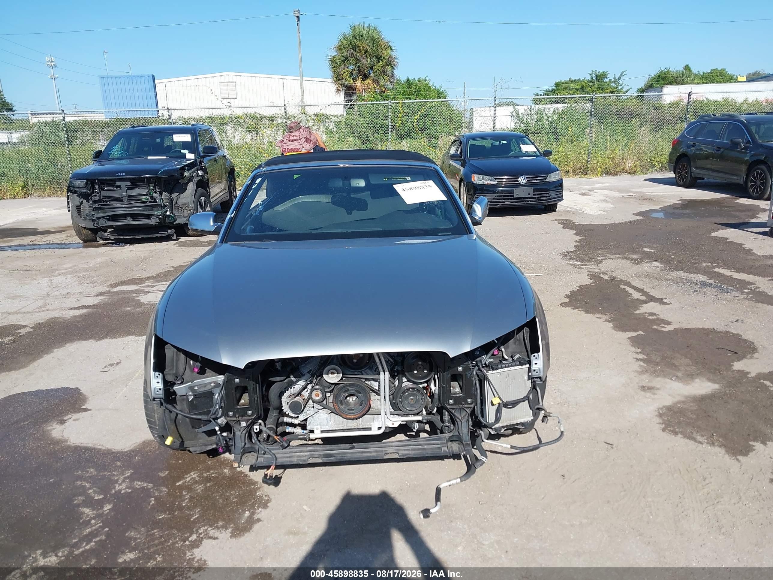 2011 Audi S5 3.0 Premium Plus Silver vin: WAUVGAFH6BN005274