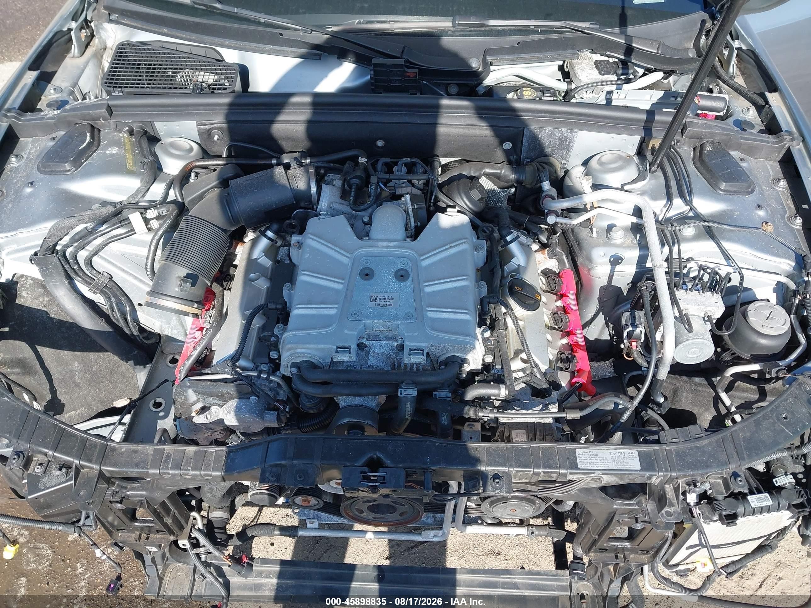 2011 Audi S5 3.0 Premium Plus Silver vin: WAUVGAFH6BN005274