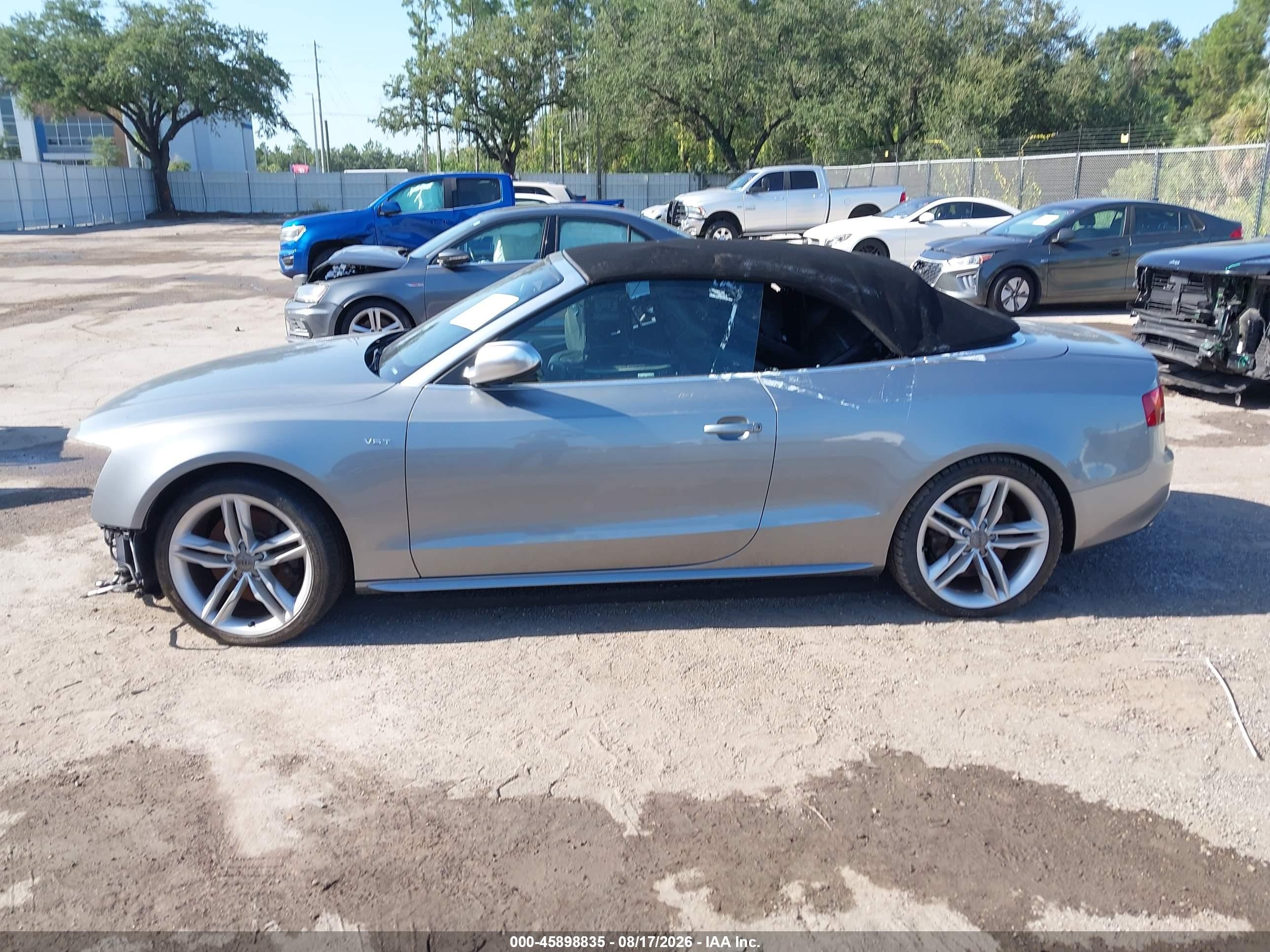 2011 Audi S5 3.0 Premium Plus Silver vin: WAUVGAFH6BN005274