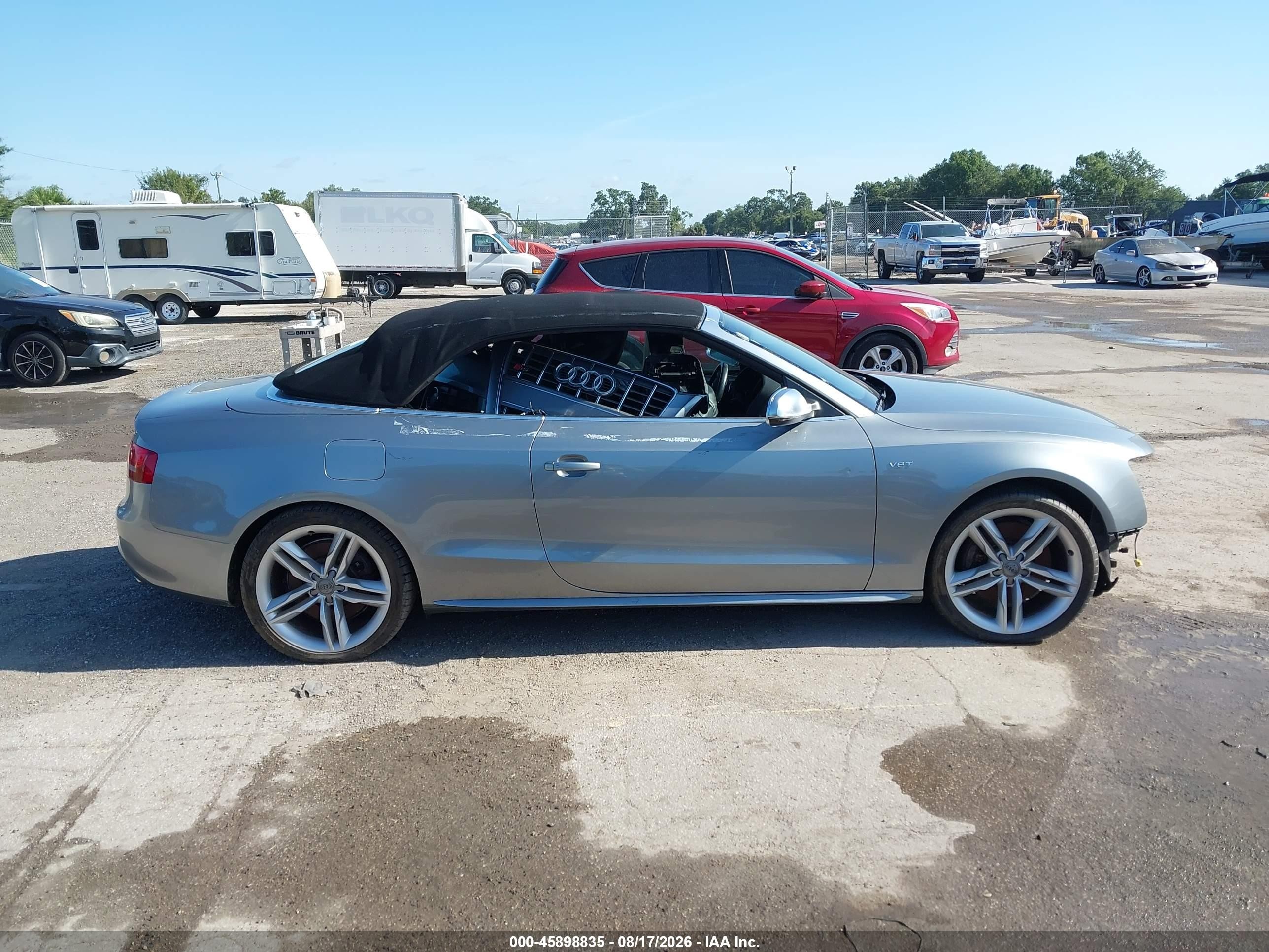 2011 Audi S5 3.0 Premium Plus Silver vin: WAUVGAFH6BN005274
