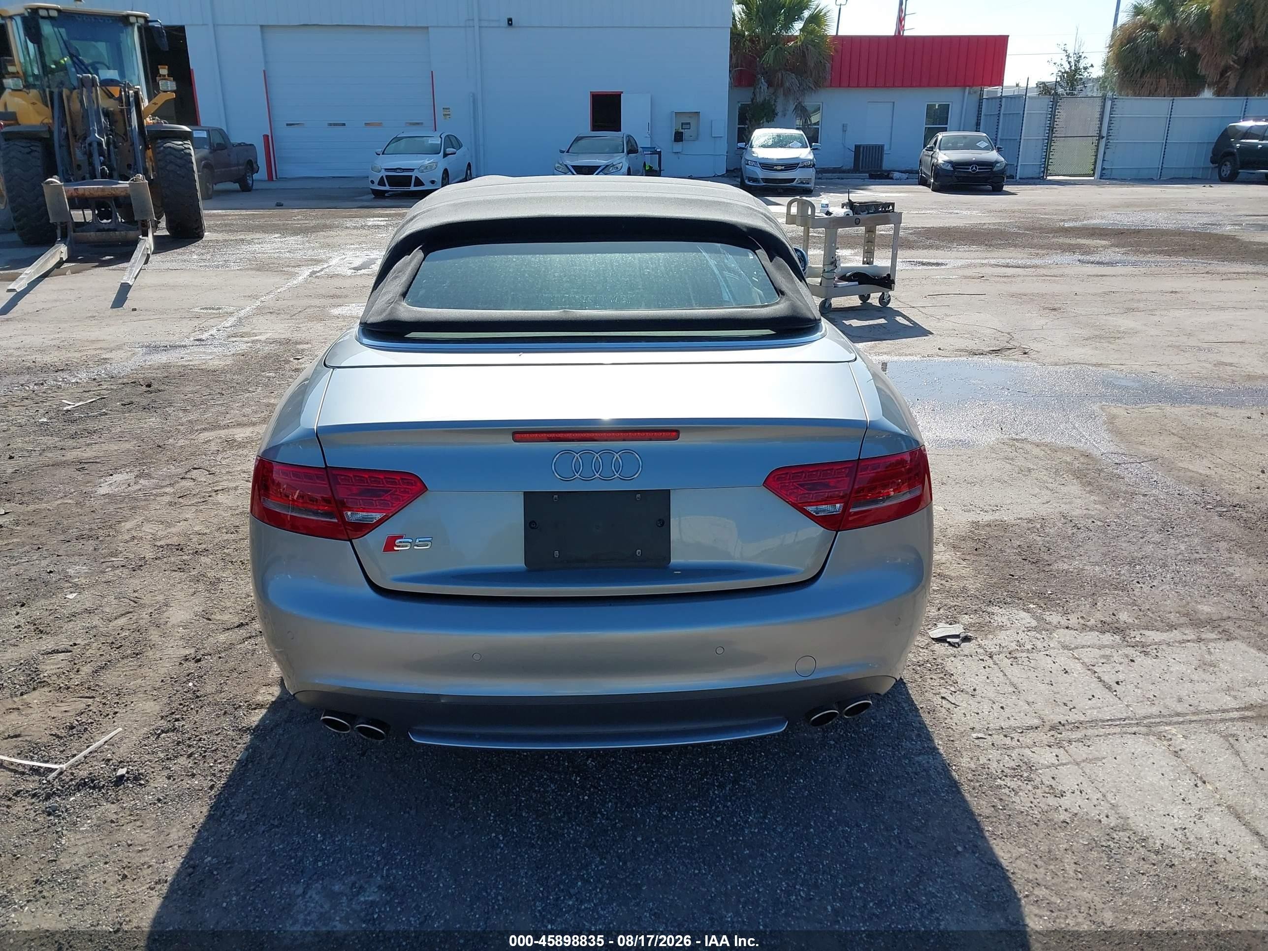 2011 Audi S5 3.0 Premium Plus Silver vin: WAUVGAFH6BN005274