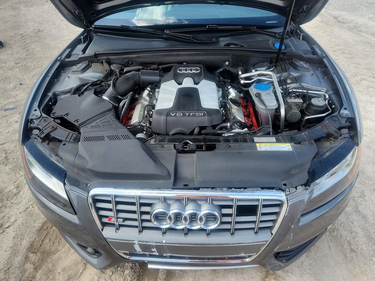 2012 Audi S5 Prestige Gray vin: WAUVGAFH6CN005759