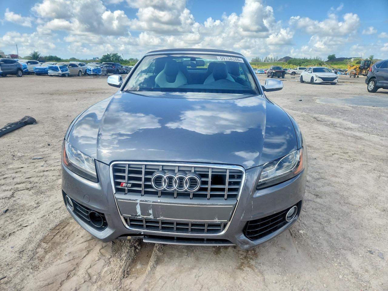 2012 Audi S5 Prestige Gray vin: WAUVGAFH6CN005759