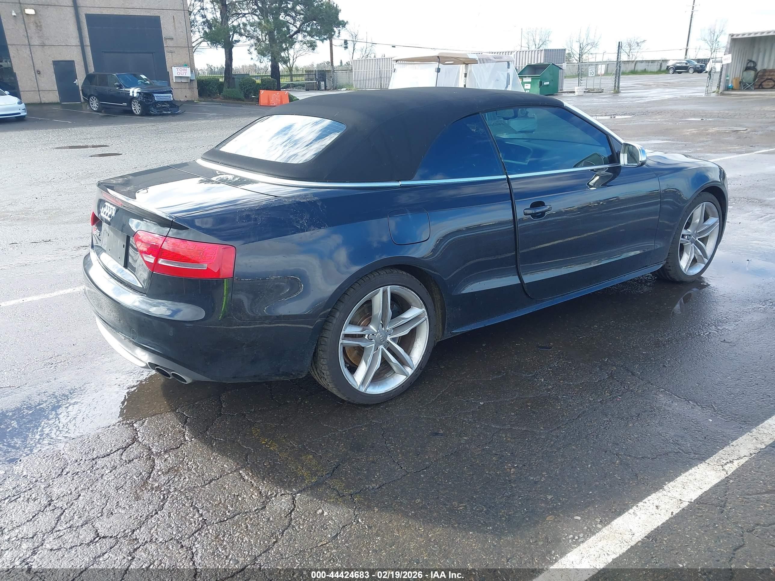 2012 Audi S5 3.0 Premium Plus Black vin: WAUVGAFH9CN008414