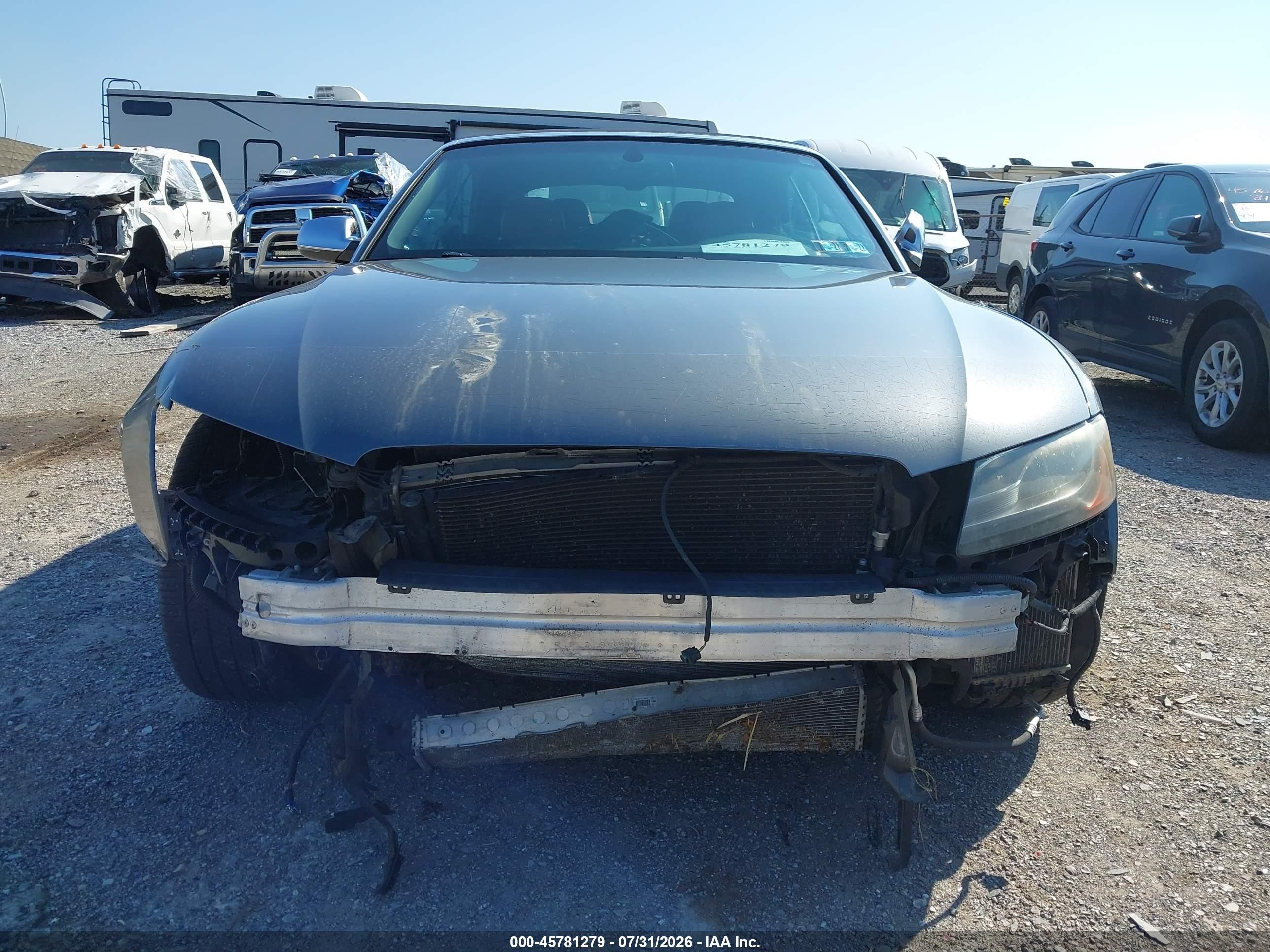 2012 Audi S5 Prestige Gray vin: WAUVGAFHXCN004131