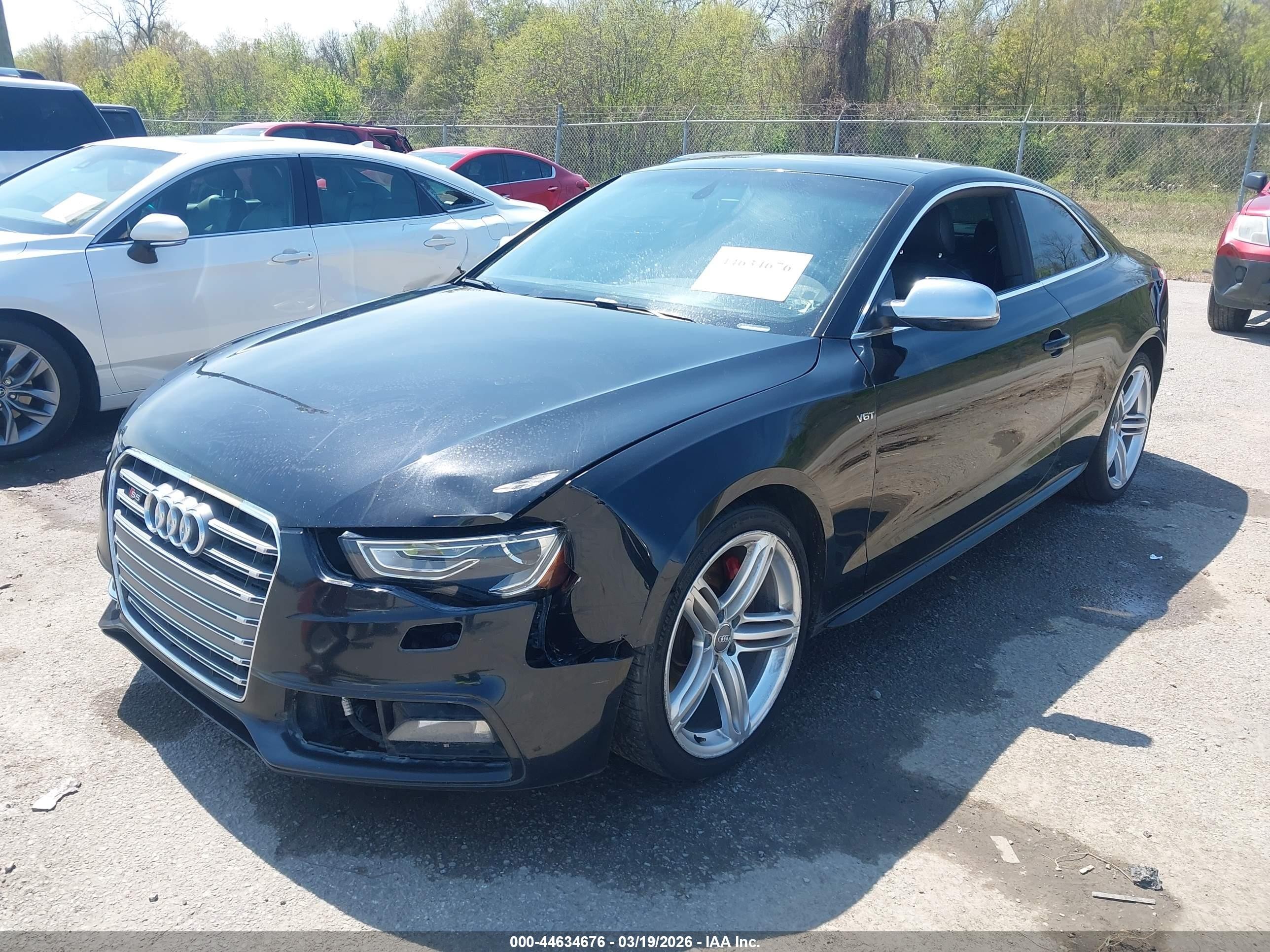 2014 Audi S5 3.0t Premium Plus Black vin: WAUVGAFR0EA019918
