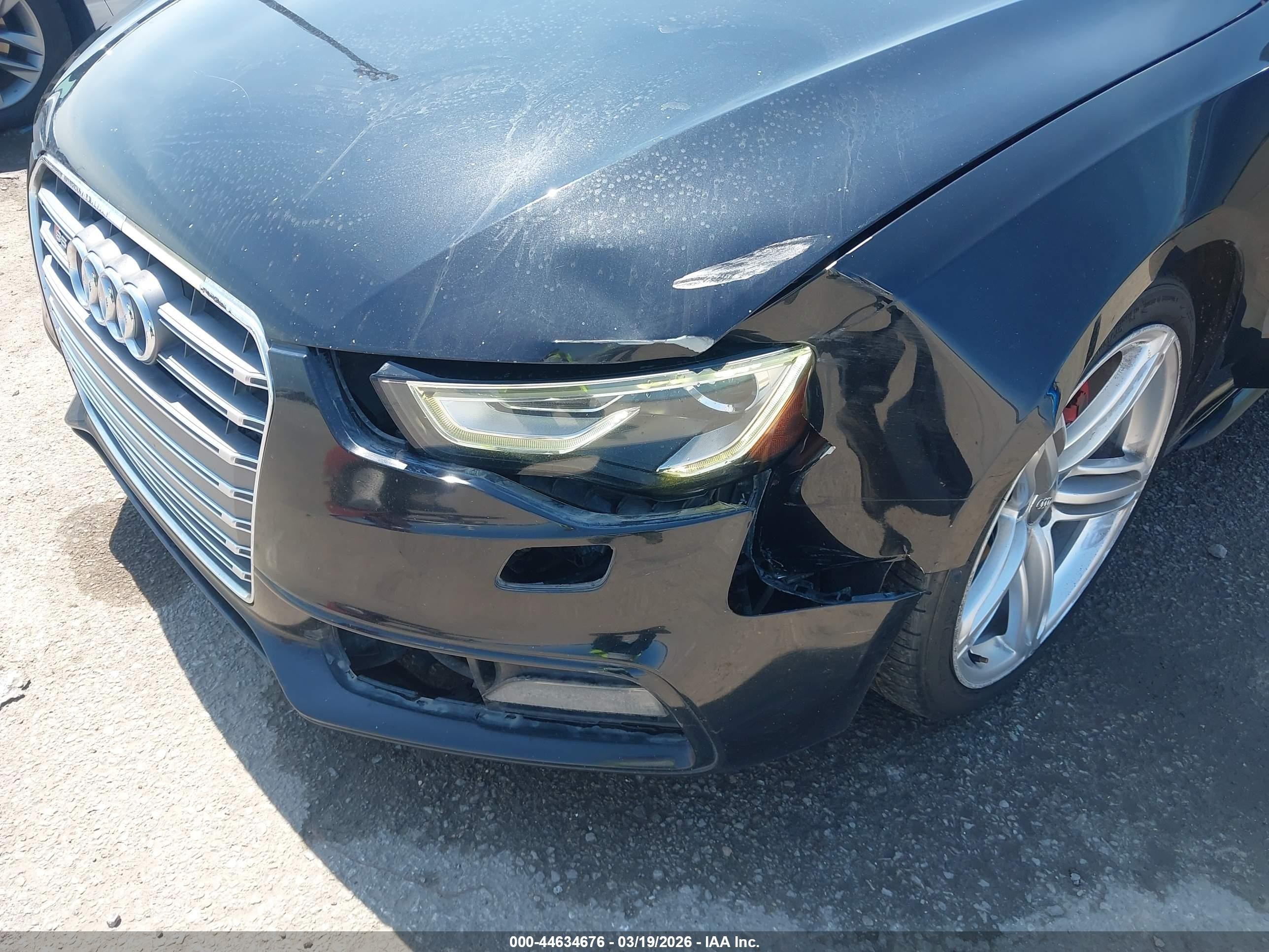 2014 Audi S5 3.0t Premium Plus Black vin: WAUVGAFR0EA019918