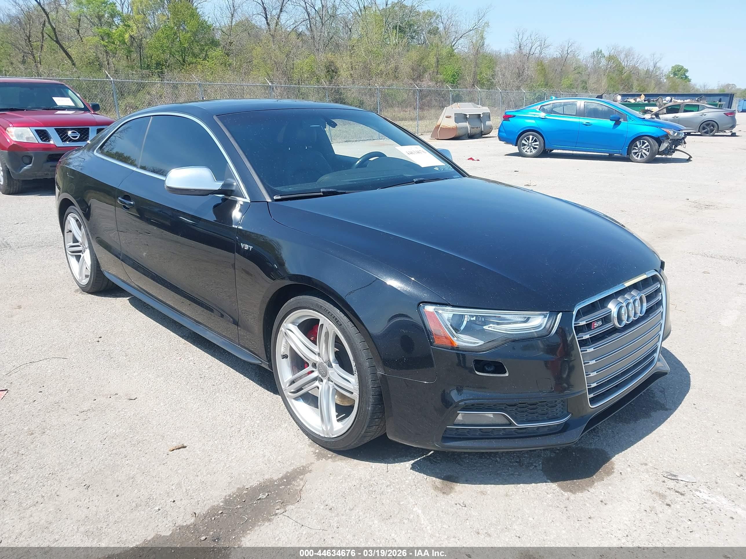 2014 Audi S5 3.0t Premium Plus Black vin: WAUVGAFR0EA019918