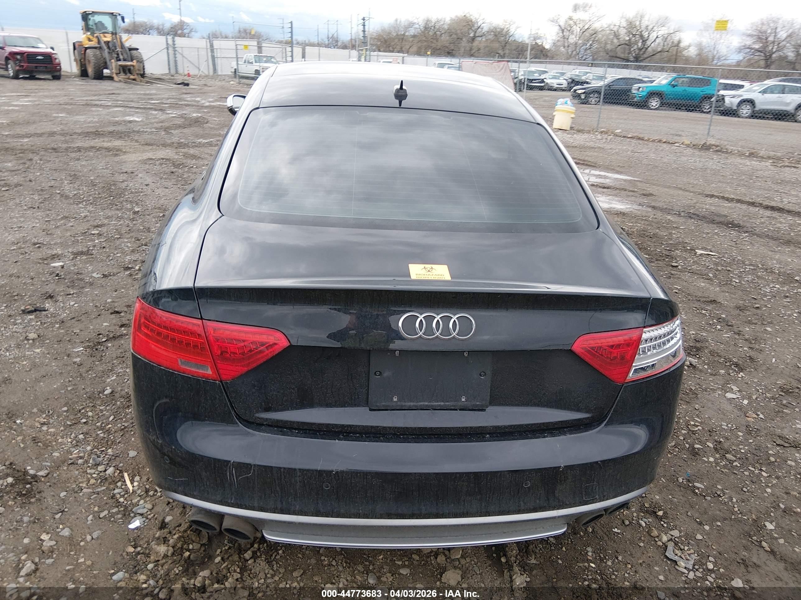 2014 Audi S5 3.0t Premium Plus Black vin: WAUVGAFR1EA009530